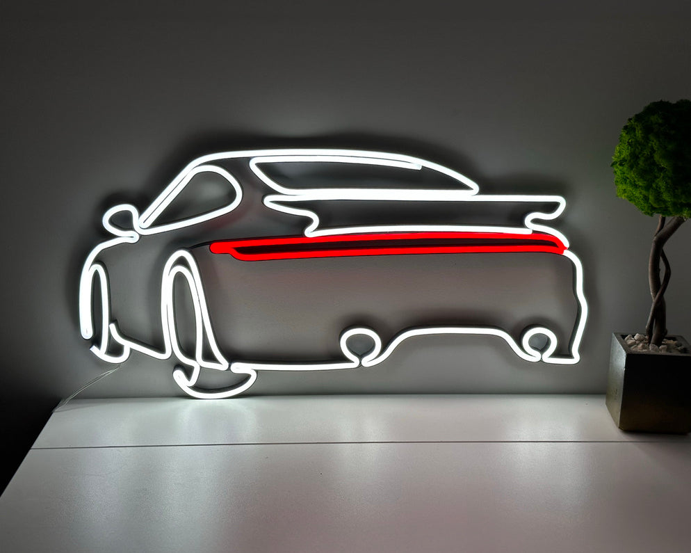 Porsche 911 neon sign - Neonon
