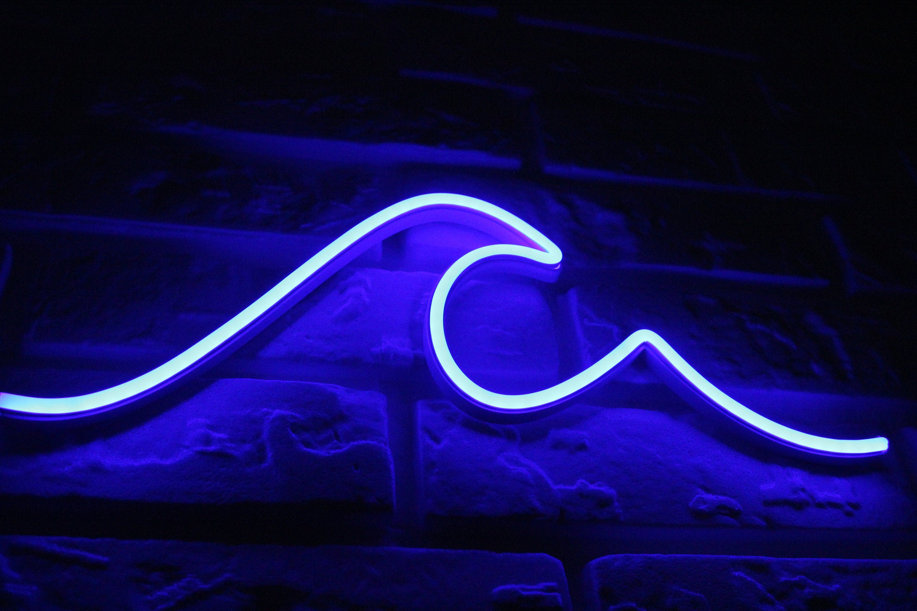 wave Neon Sign sea Neon Sign Led ocean Art Light Sign Led Logo wave Wall Décor Custom Neon Sign Party Room Decoration gift neon bedroom