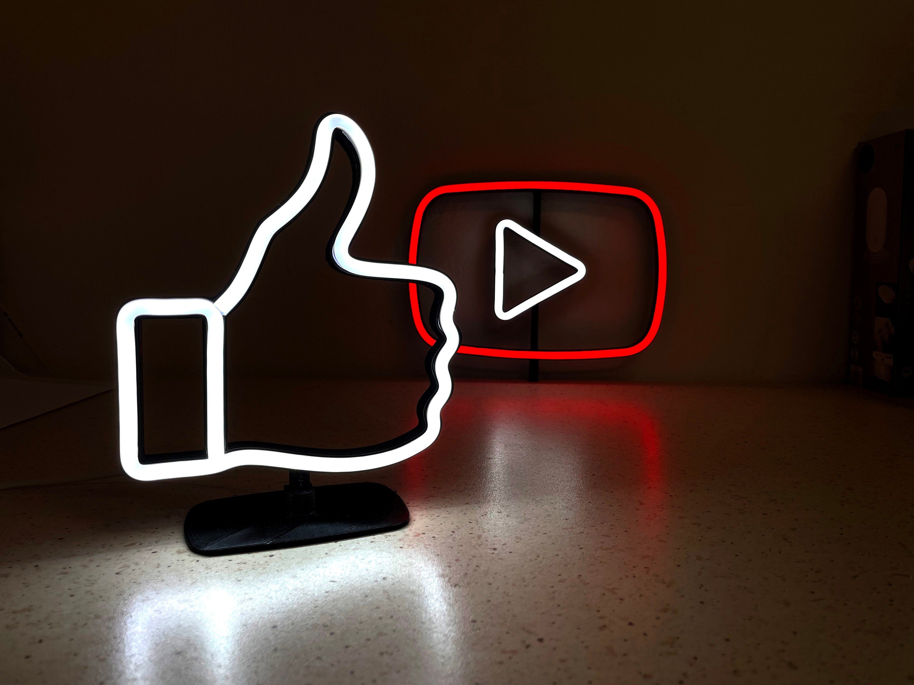 like thumb up neon desk light Neon Sign like Led guitar Art Light Sign Led Logo table Decor Custom Neon Sign gift neon bedroom like