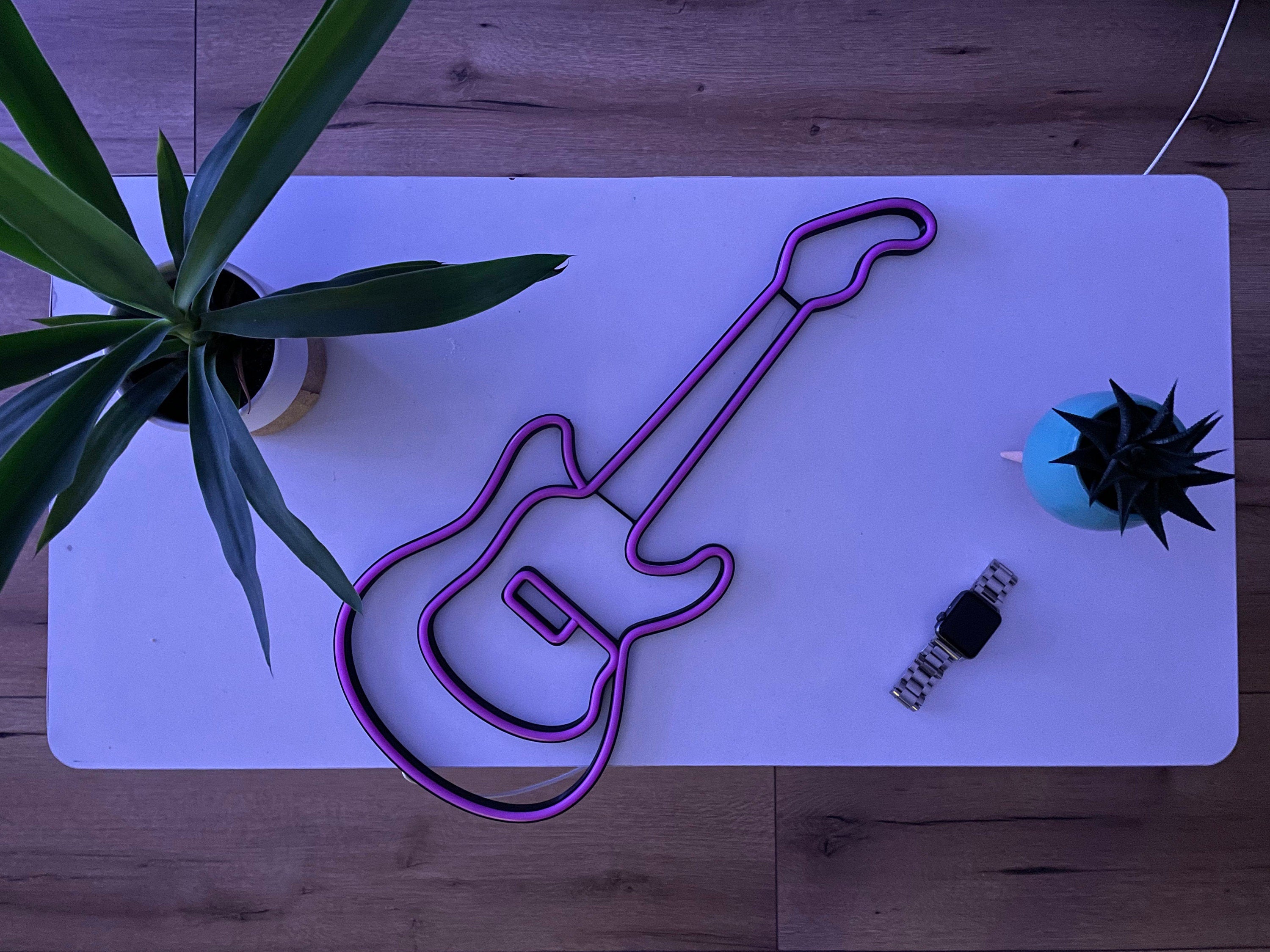 neon wall decor electric guitar Light music Neon Sign guitar decor Light Sign Led Logo guitar Wall Decor Room Decoration gift neon bedroom
