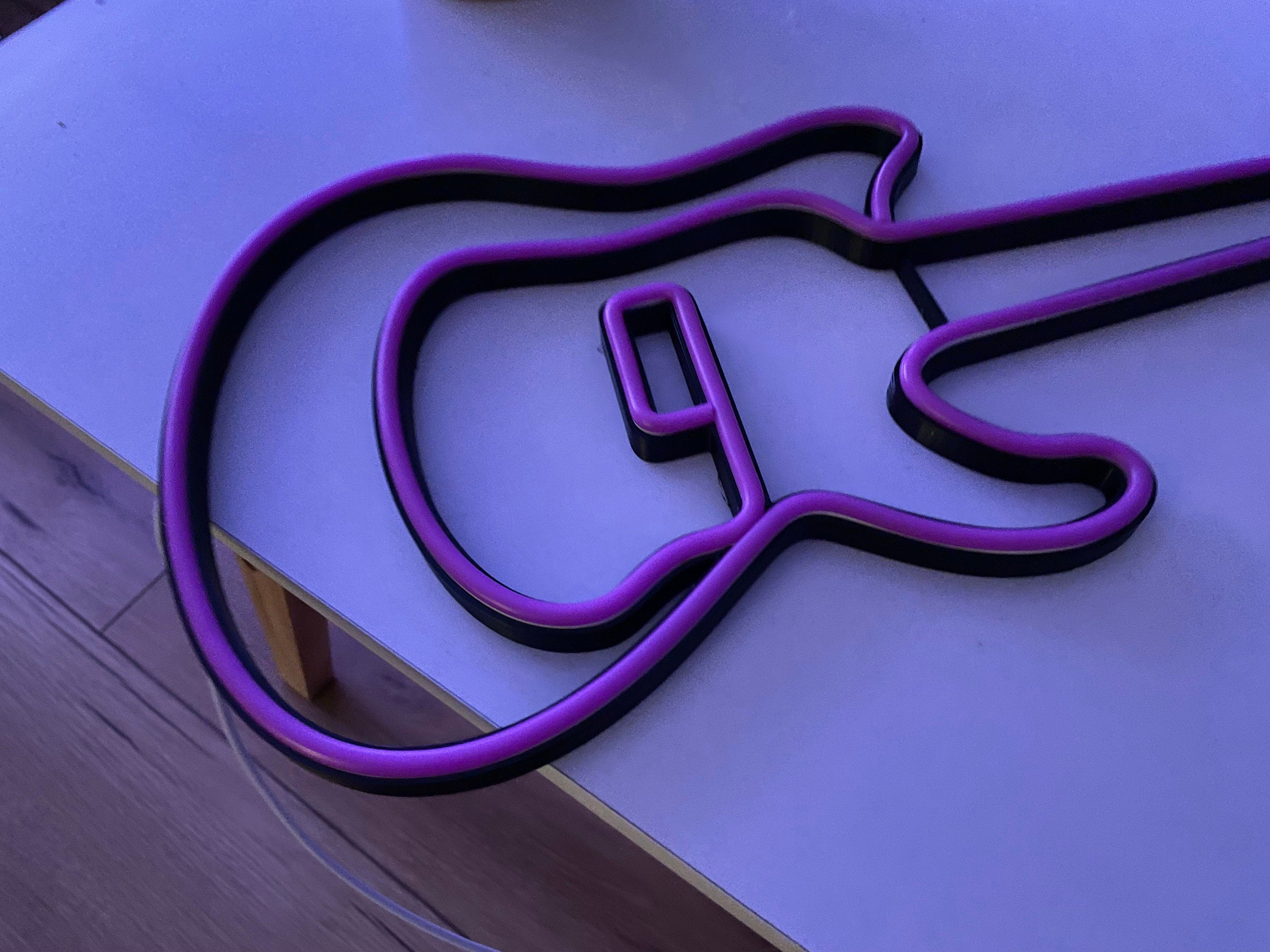 neon wall decor electric guitar Light music Neon Sign guitar decor Light Sign Led Logo guitar Wall Decor Room Decoration gift neon bedroom