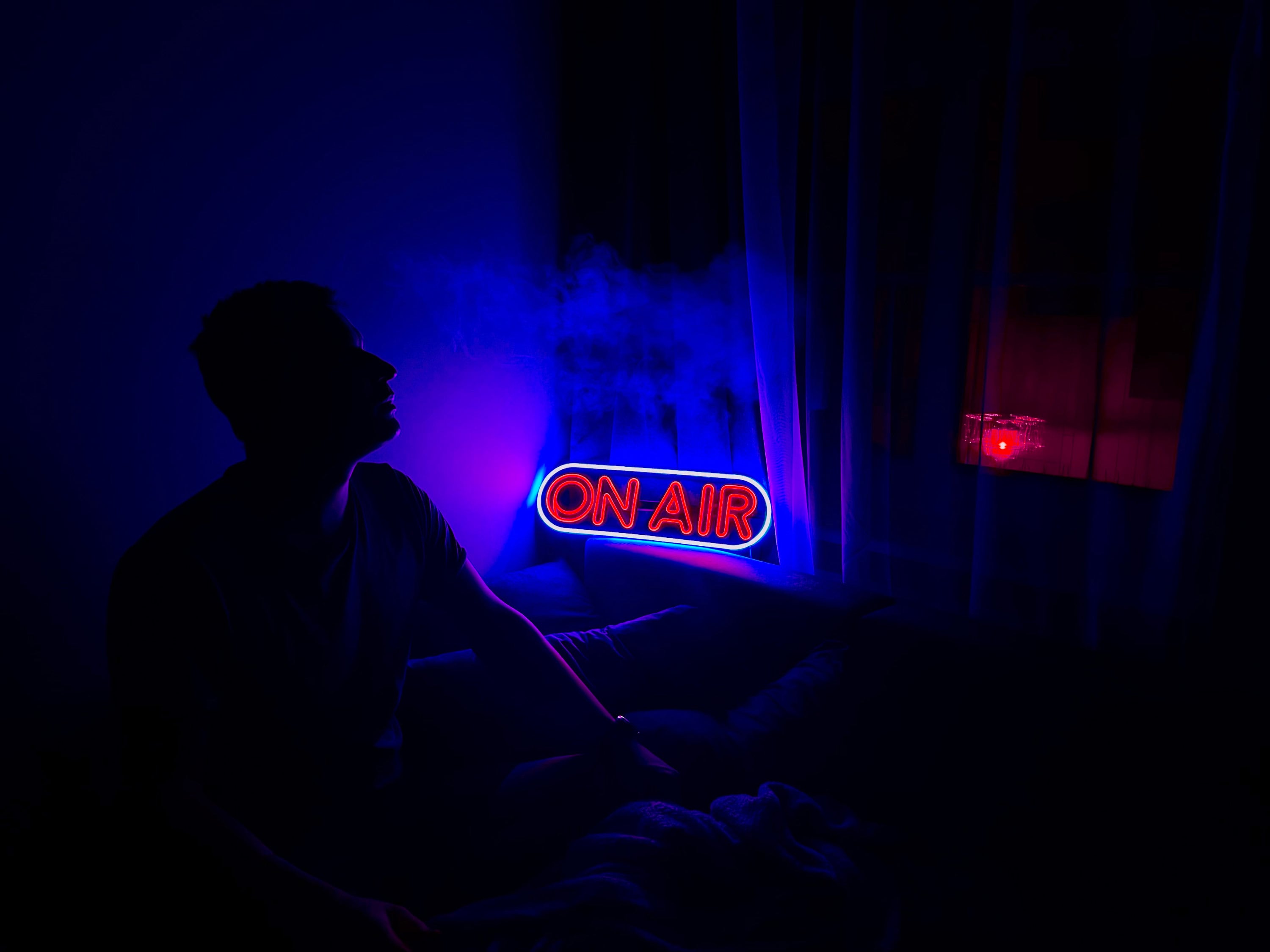 on air Neon Sign | sign Art | Light Sign Led Logo | Wall Decor | Custom Neon Sign | neon sign | neon light | neon sign wall decor | wall art