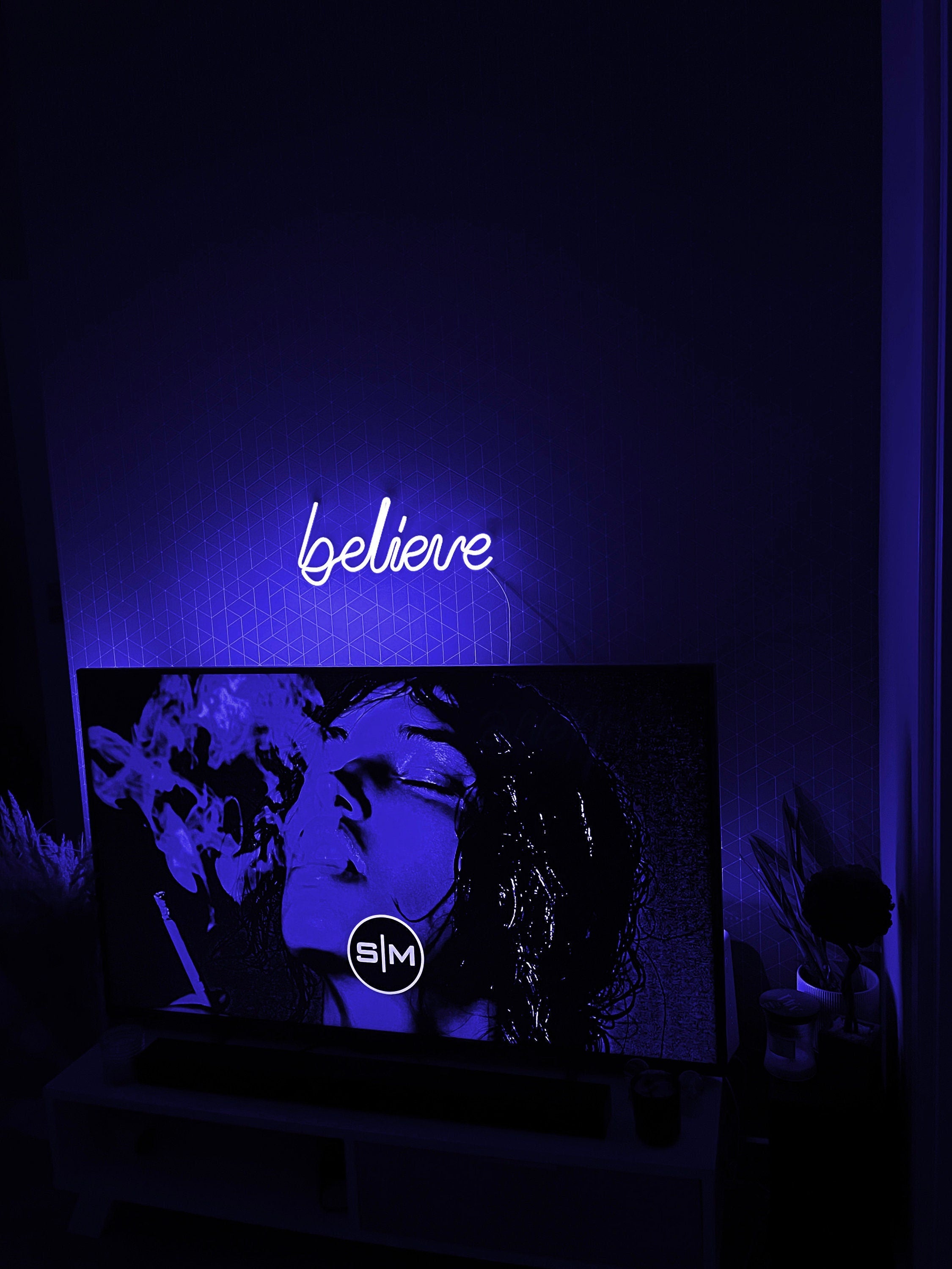 believe Neon Sign Led Neon Light Neon Sign Bedroom Home Room Neon Sign Neon Led Wall Decor bedroom wall art neon light neon art room decor