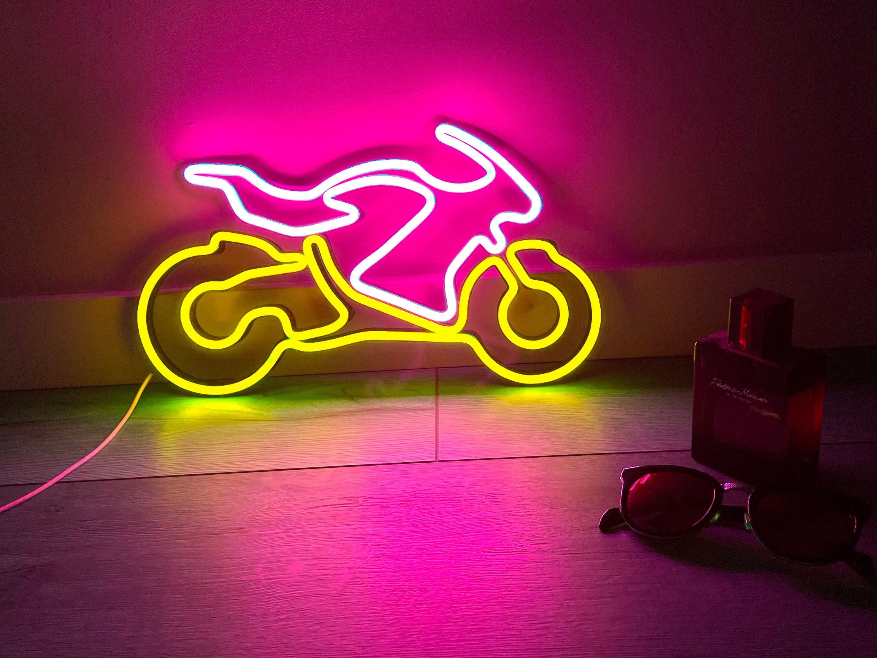 sportbike neon sport bike wall art bike neon sign wall decor sport bike wall art motorbike neon wall decor motorcycle gift bike led neon
