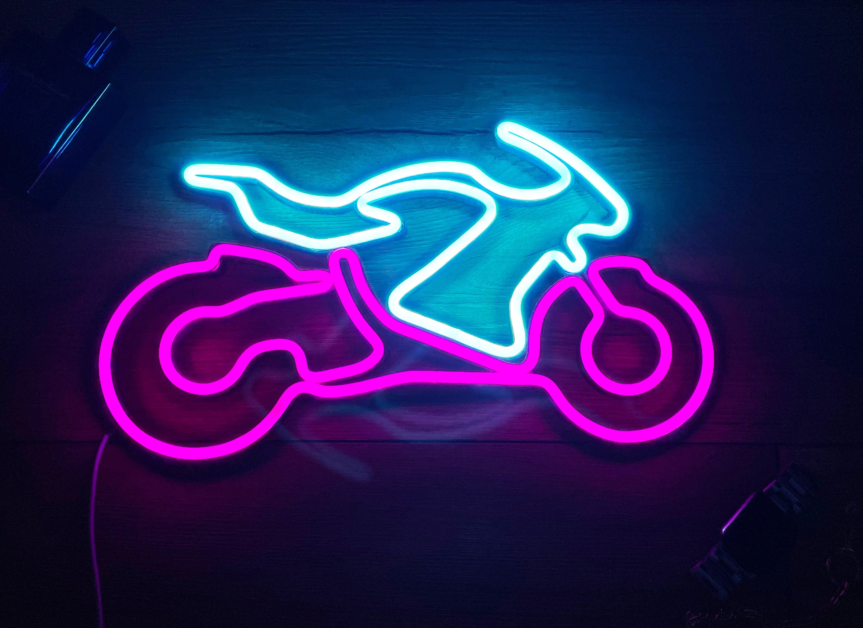 sportbike neon sport bike wall art bike neon sign wall decor sport bike wall art motorbike neon wall decor motorcycle gift bike led neon