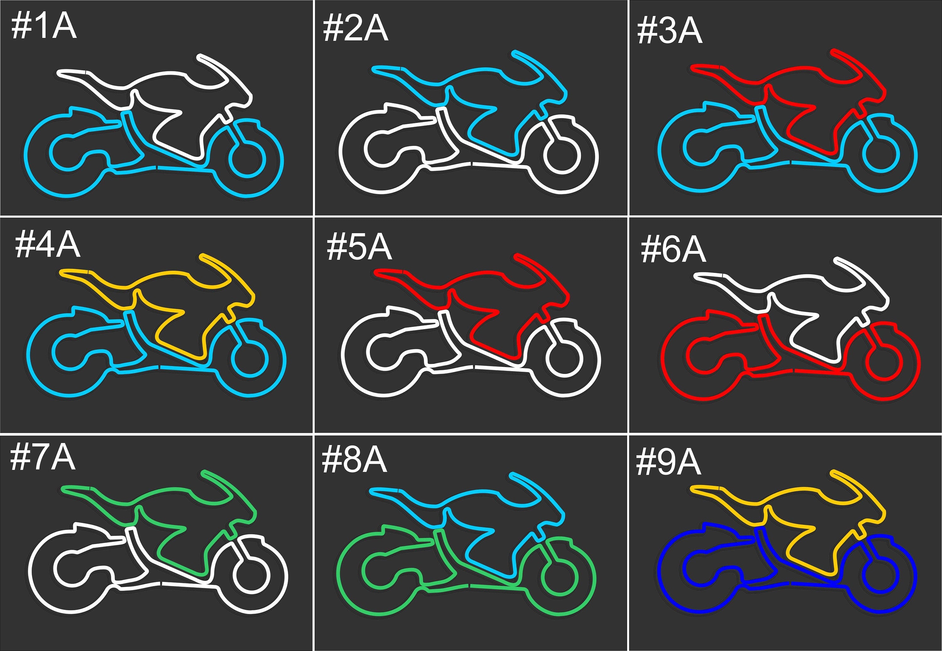 sportbike neon sport bike wall art bike neon sign wall decor sport bike wall art motorbike neon wall decor motorcycle gift bike led neon