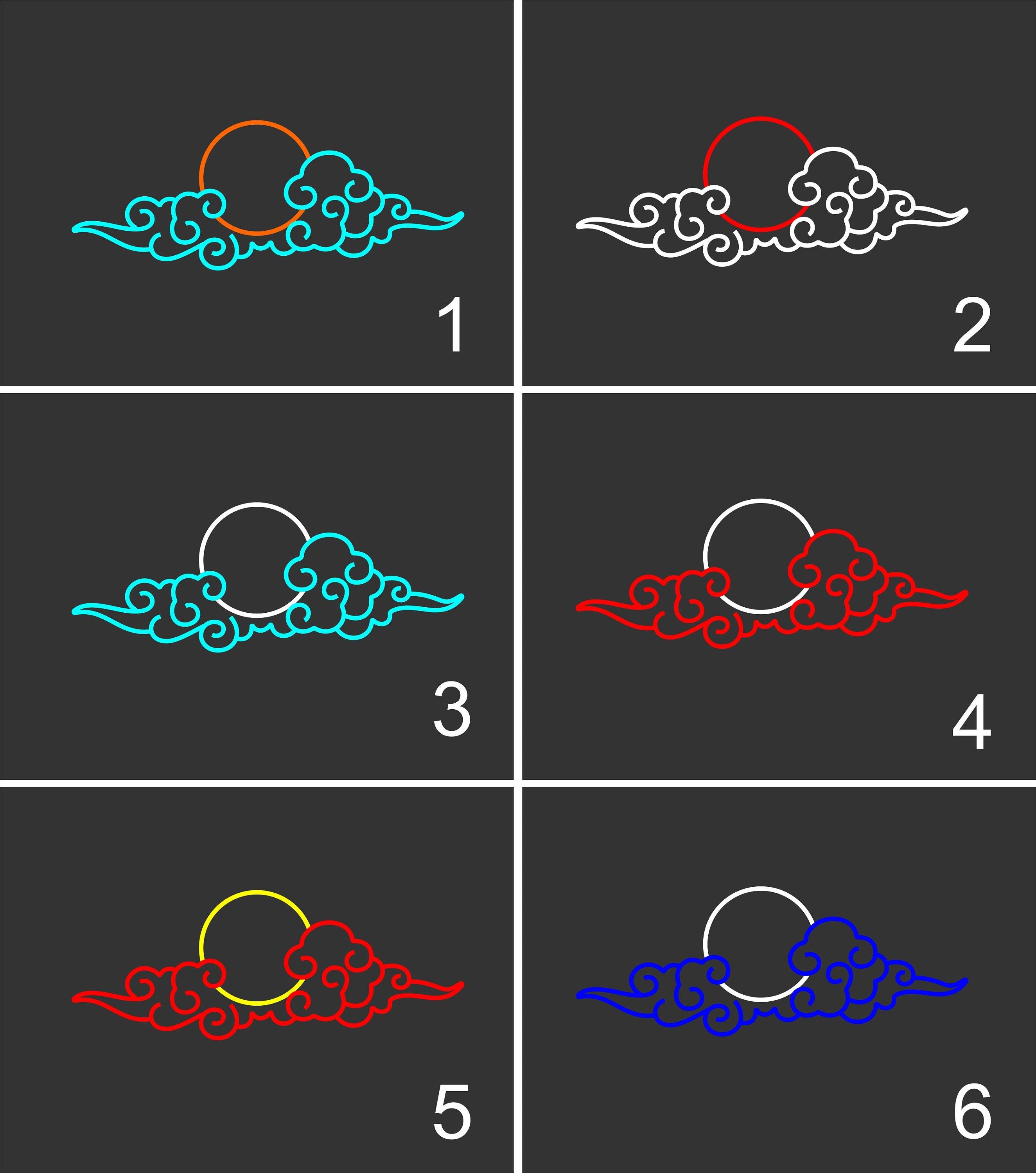 Neon Sign bedroom, Wall Art neon, sunset cloud decor, neon sign lights, neon lights, led neon sign,neon light