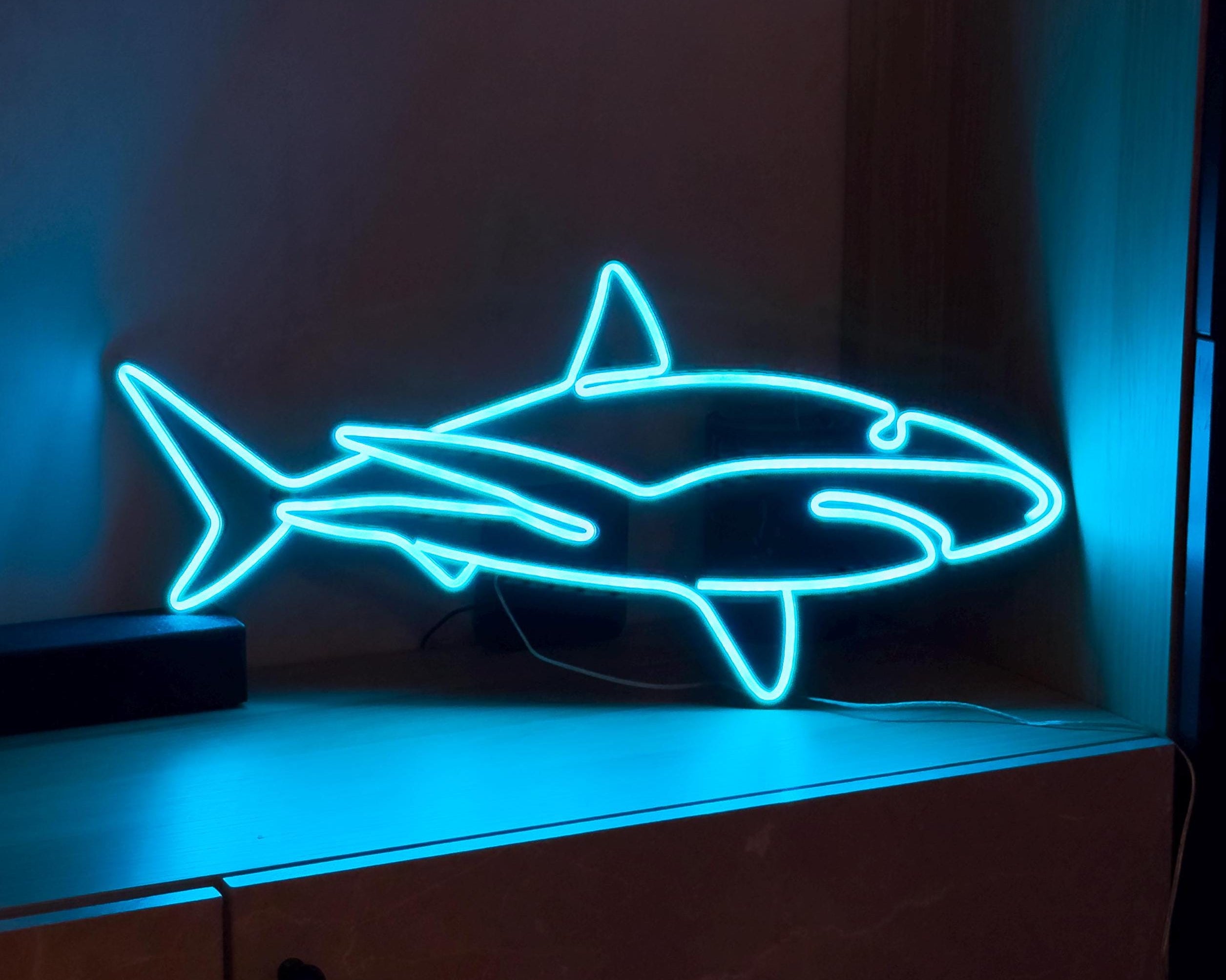 Shark Neon Sign