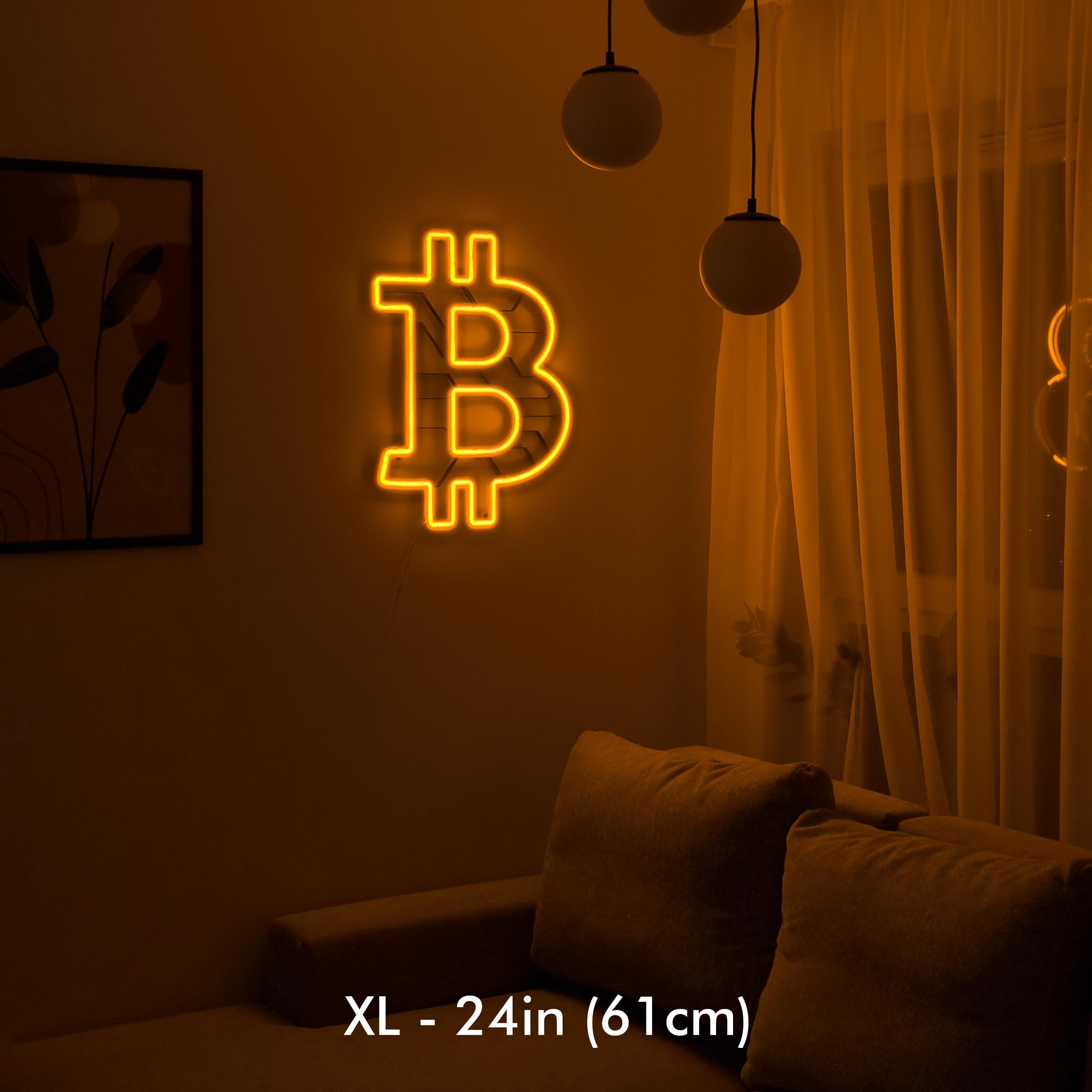 Bitcoin Trading neon sign, trading wall decor, trader gift, crypto wall art, trader wall Decor, crypto wall decor, art, neon sign decor