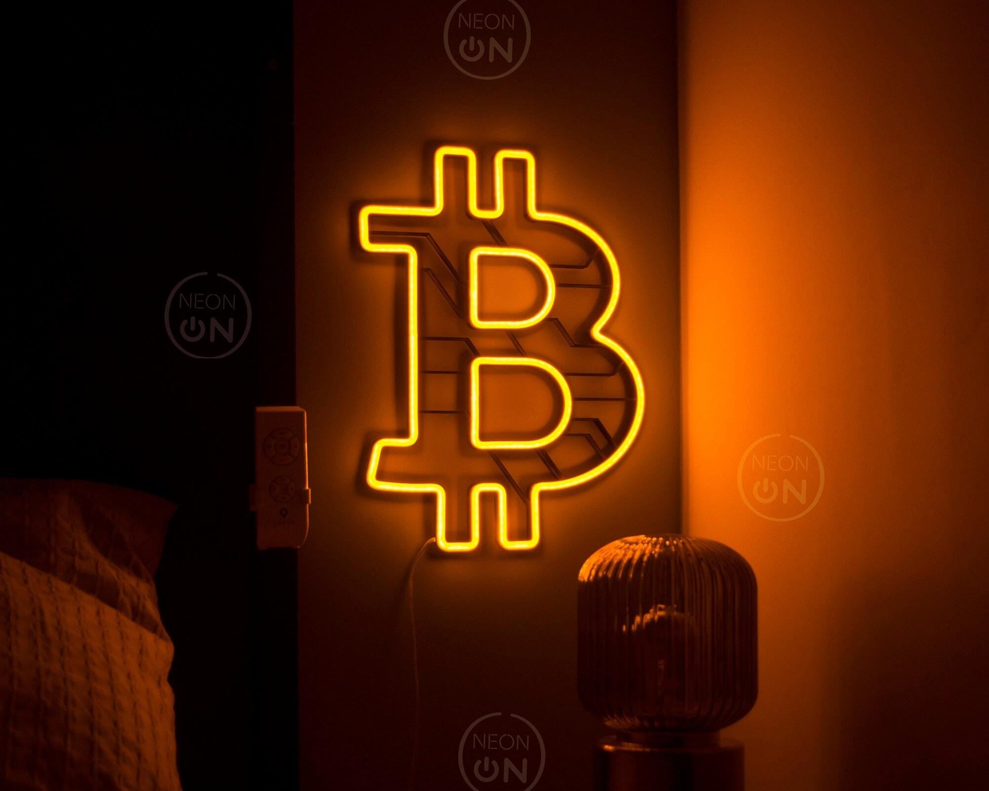 Bitcoin Trading neon sign, trading wall decor, trader gift, crypto wall art, trader wall Decor, crypto wall decor, art, neon sign decor