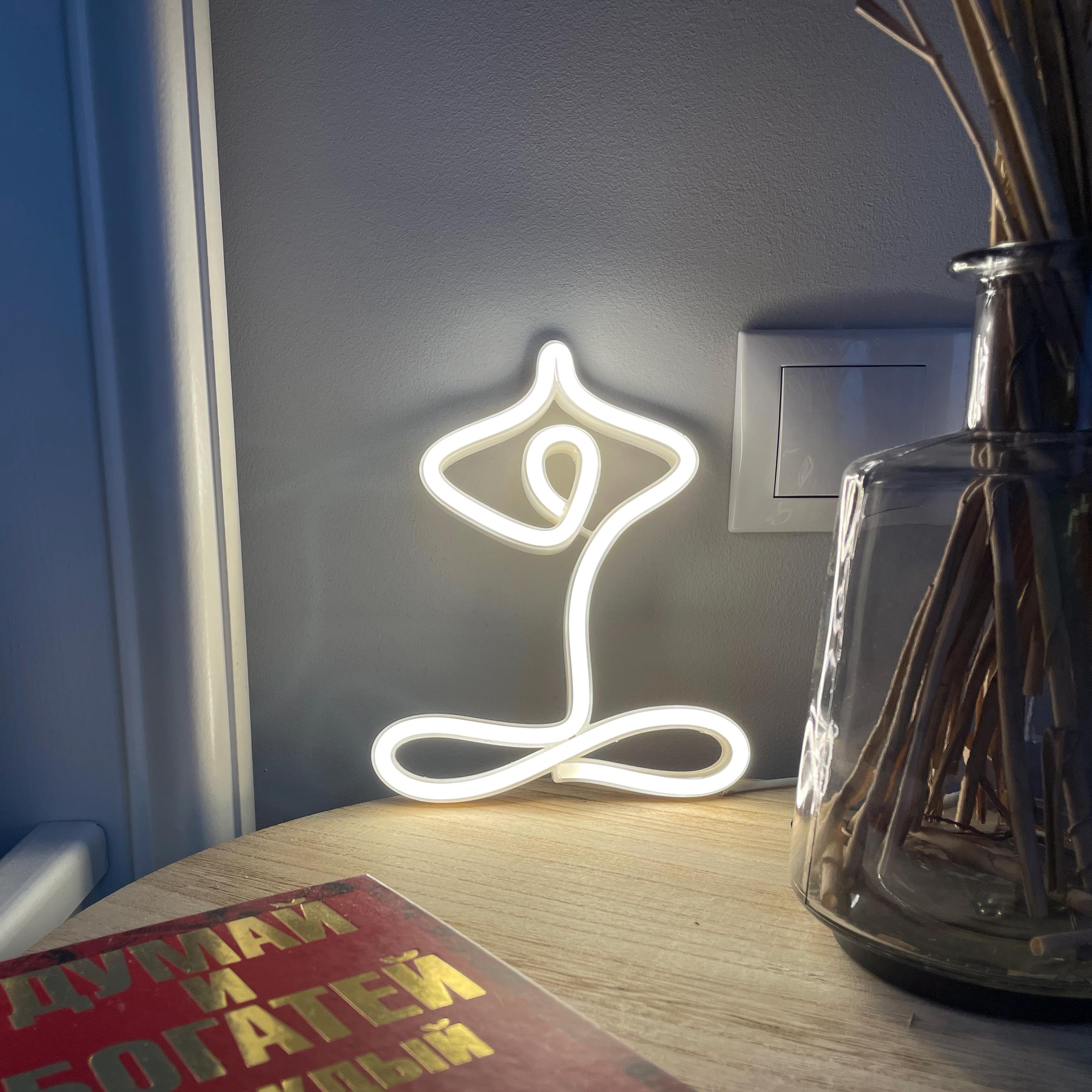 Yoga Neon Sign – LED Wall Art, Meditation Room Decor, Spiritual Neon Light, Zen Yoga Studio Sign, Relaxing LED Decor for Home & Gym