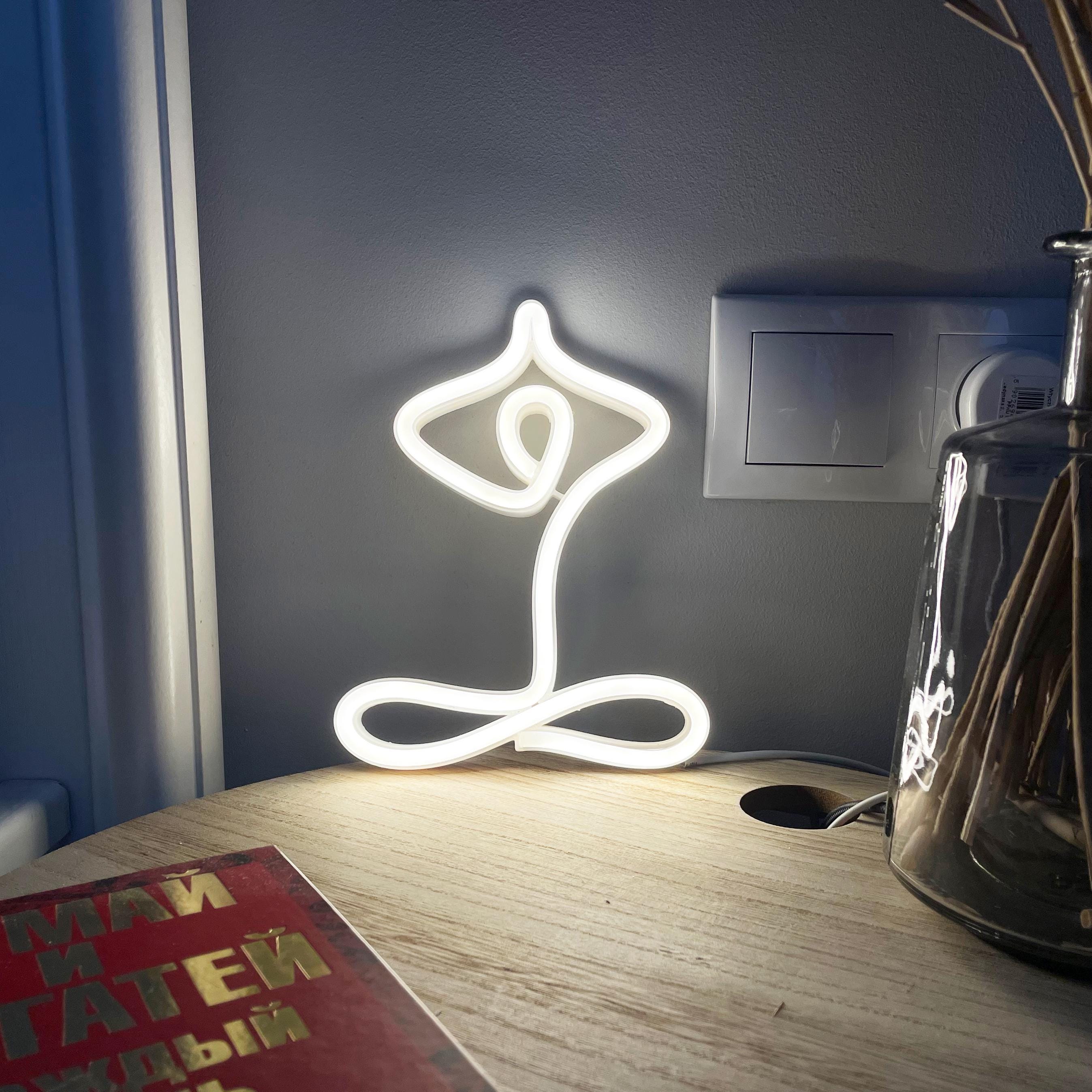 Yoga Neon Sign – LED Wall Art, Meditation Room Decor, Spiritual Neon Light, Zen Yoga Studio Sign, Relaxing LED Decor for Home & Gym