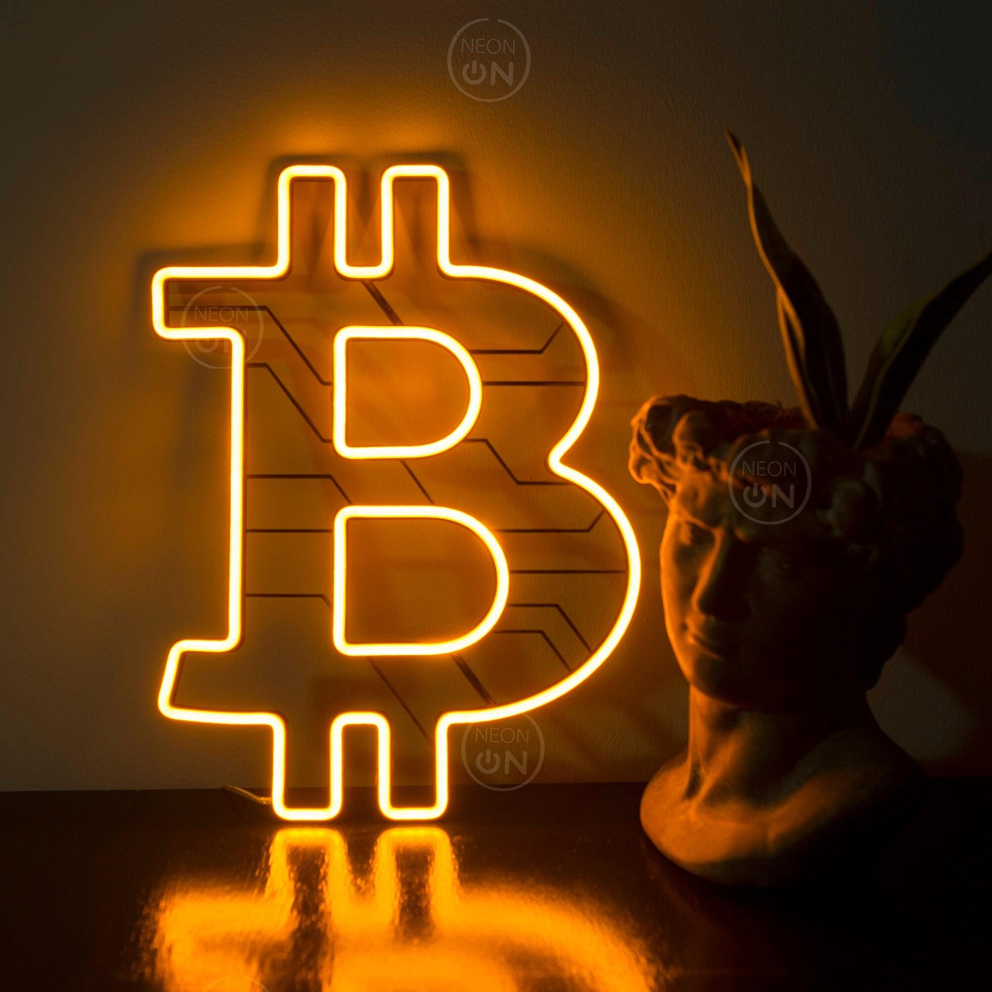 Bitcoin Trading neon sign, trading wall decor, trader gift, crypto wall art, trader wall Decor, crypto wall decor, art, neon sign decor