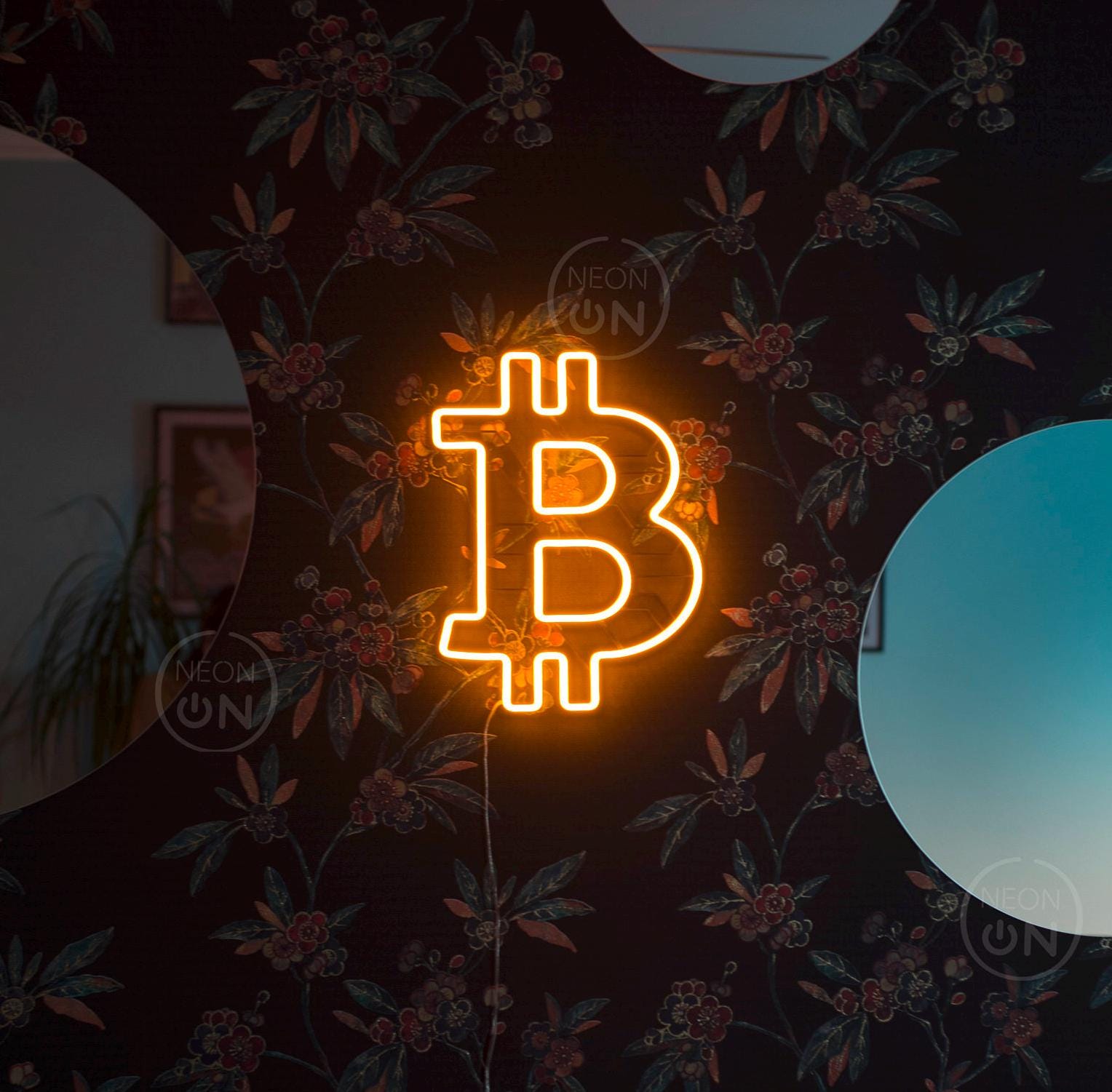 Bitcoin Trading neon sign, trading wall decor, trader gift, crypto wall art, trader wall Decor, crypto wall decor, art, neon sign decor