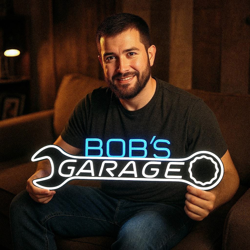 Custom Garage neon Wall Art LED Light Personalized Workshop Name Sign Home Decor Car Mechanic Repair Decoration Repairman Birthday