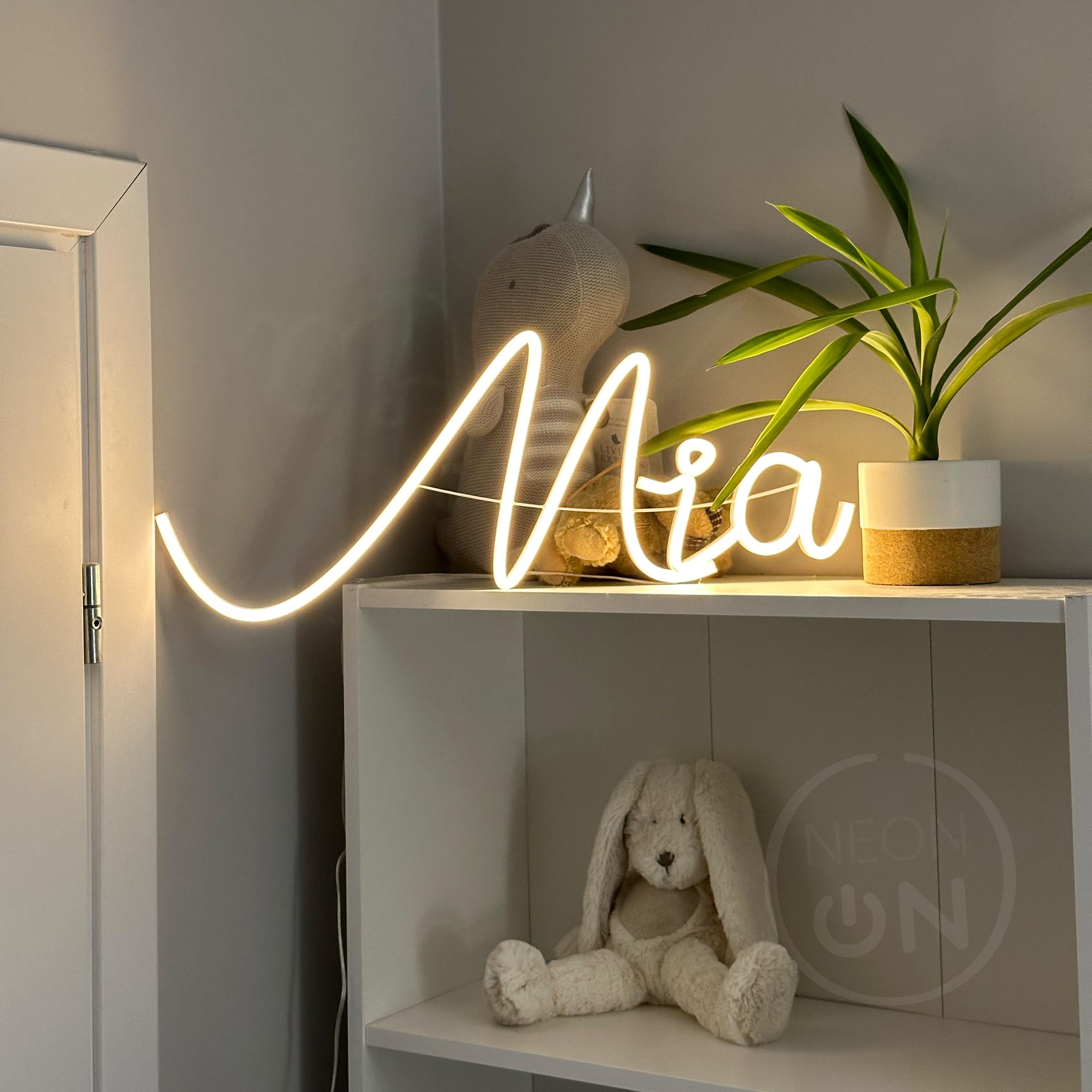 Custom Name neon sign, Kids neon sign, Wedding Sign , family name neon sign , Room decor,Home decor, Personalized Gift, Wall Art Decor