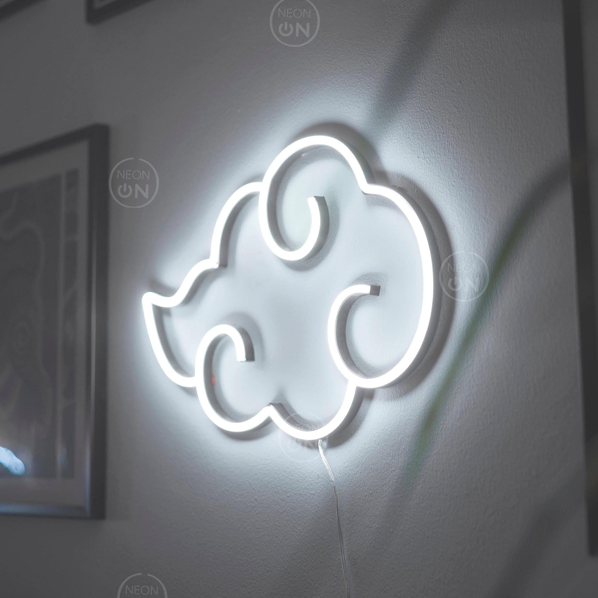 akatsuki anime cloud Neon Sign wall sign decor, Neon anime Sign, Wall Art, asian Decor, Neon Light, neon Sign, Manga Art, anime wall art