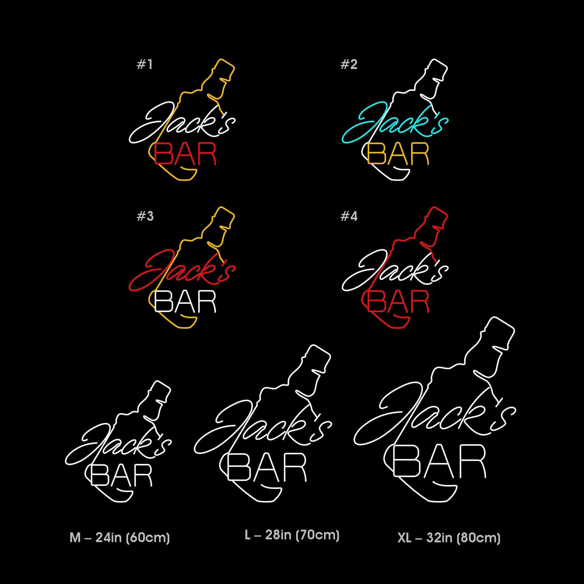 Custom Home Bar Neon Sign β Personalized LED Wall Light for Bar, Pub, or Man Cave β Unique Gift for Him, Dad, or Husband