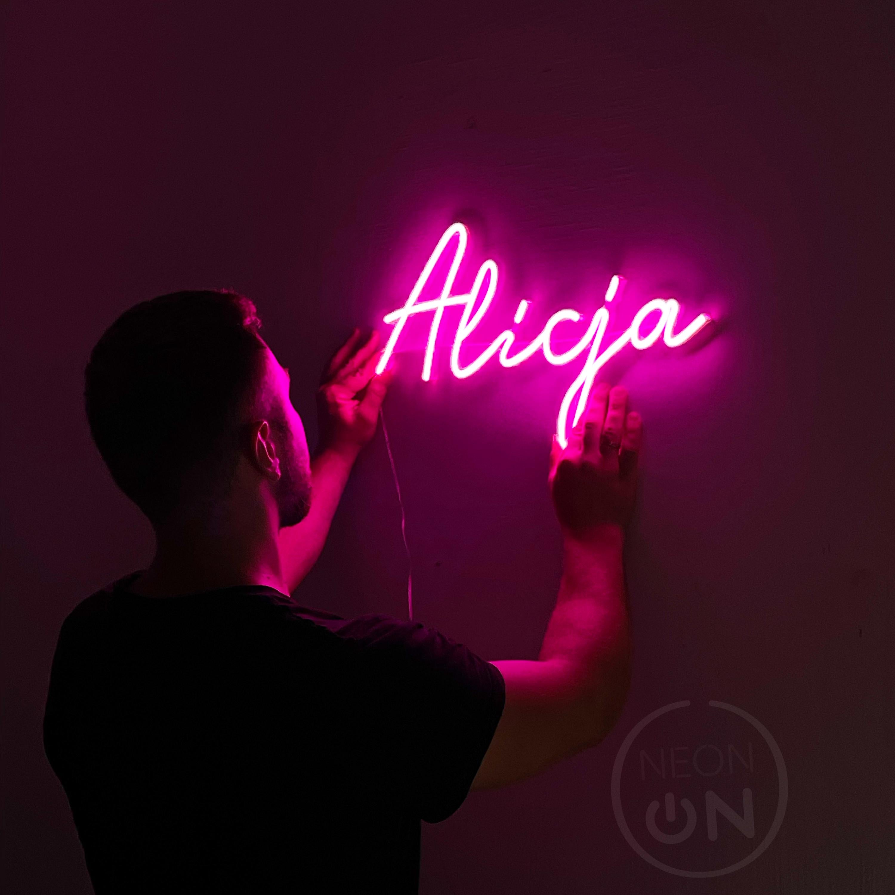 Custom Name neon sign, Kids neon sign, Wedding Sign , family name neon sign , Room decor,Home decor, Personalized Gift, Wall Art Decor