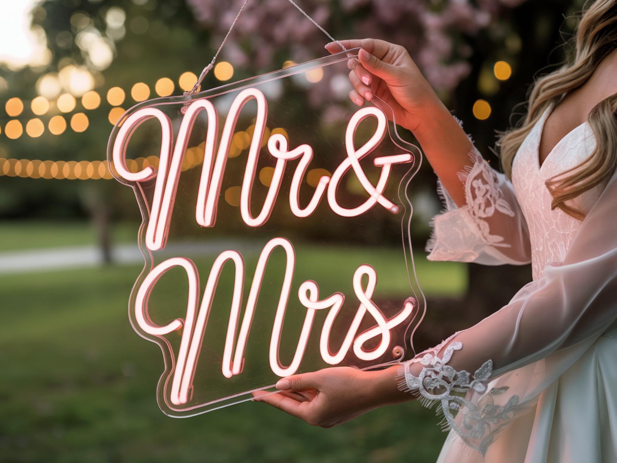 Custom Family Name Neon Sign - Personalized Last Name LED Sign - Wedding Decor - Home Wall Art - Anniversary Gift - Reception Neon Sign