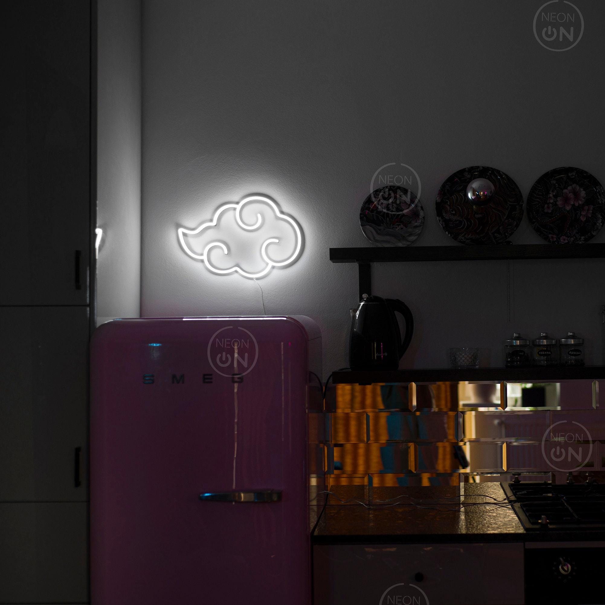 akatsuki anime cloud Neon Sign wall sign decor, Neon anime Sign, Wall Art, asian Decor, Neon Light, neon Sign, Manga Art, anime wall art