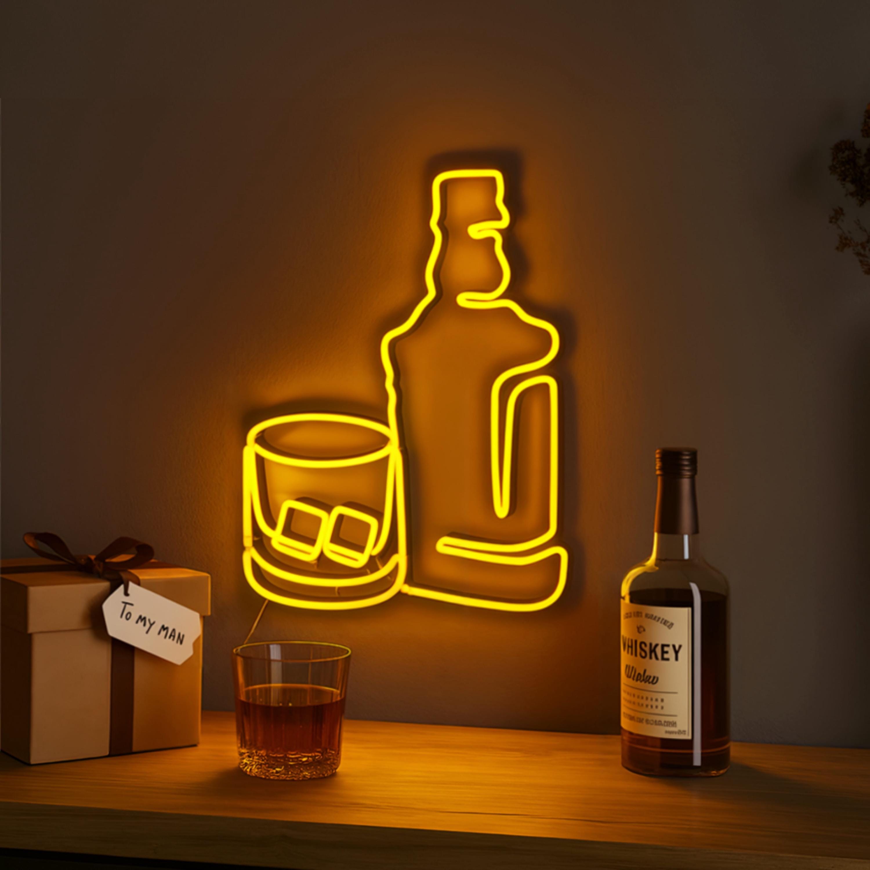 garage bar neon sign