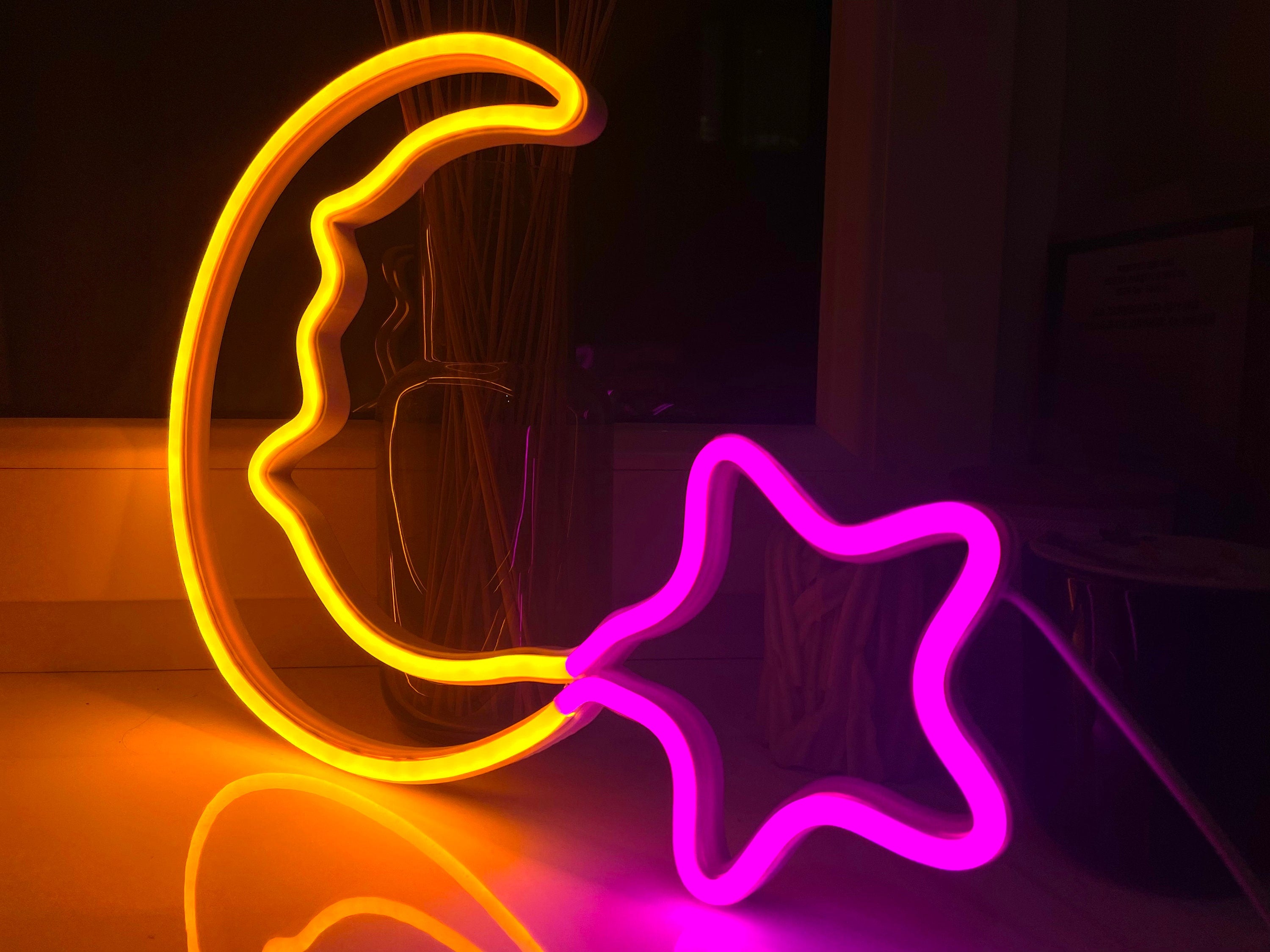 Moon neon sign - Neonon