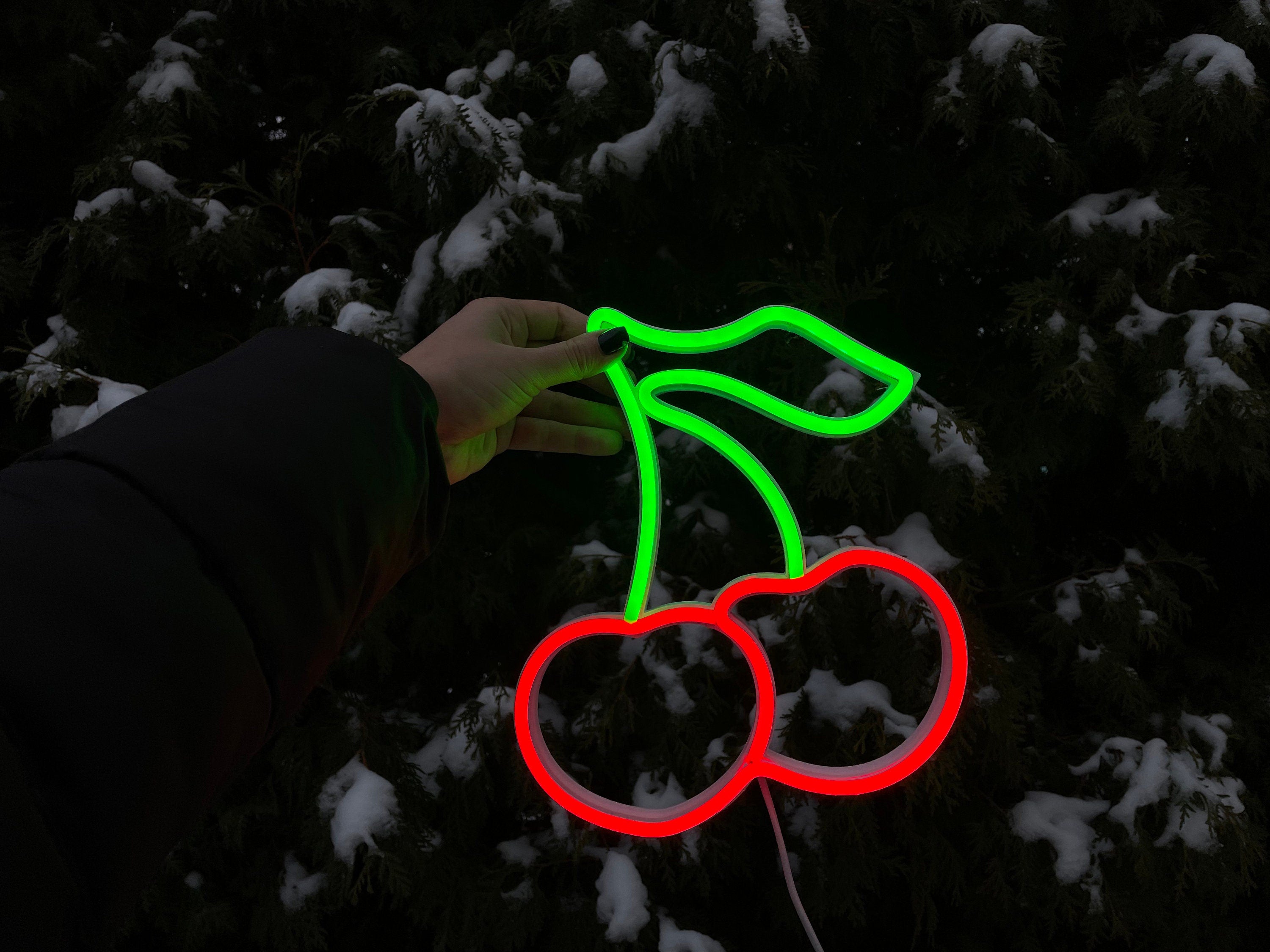 Cherry neon sign - Neonon