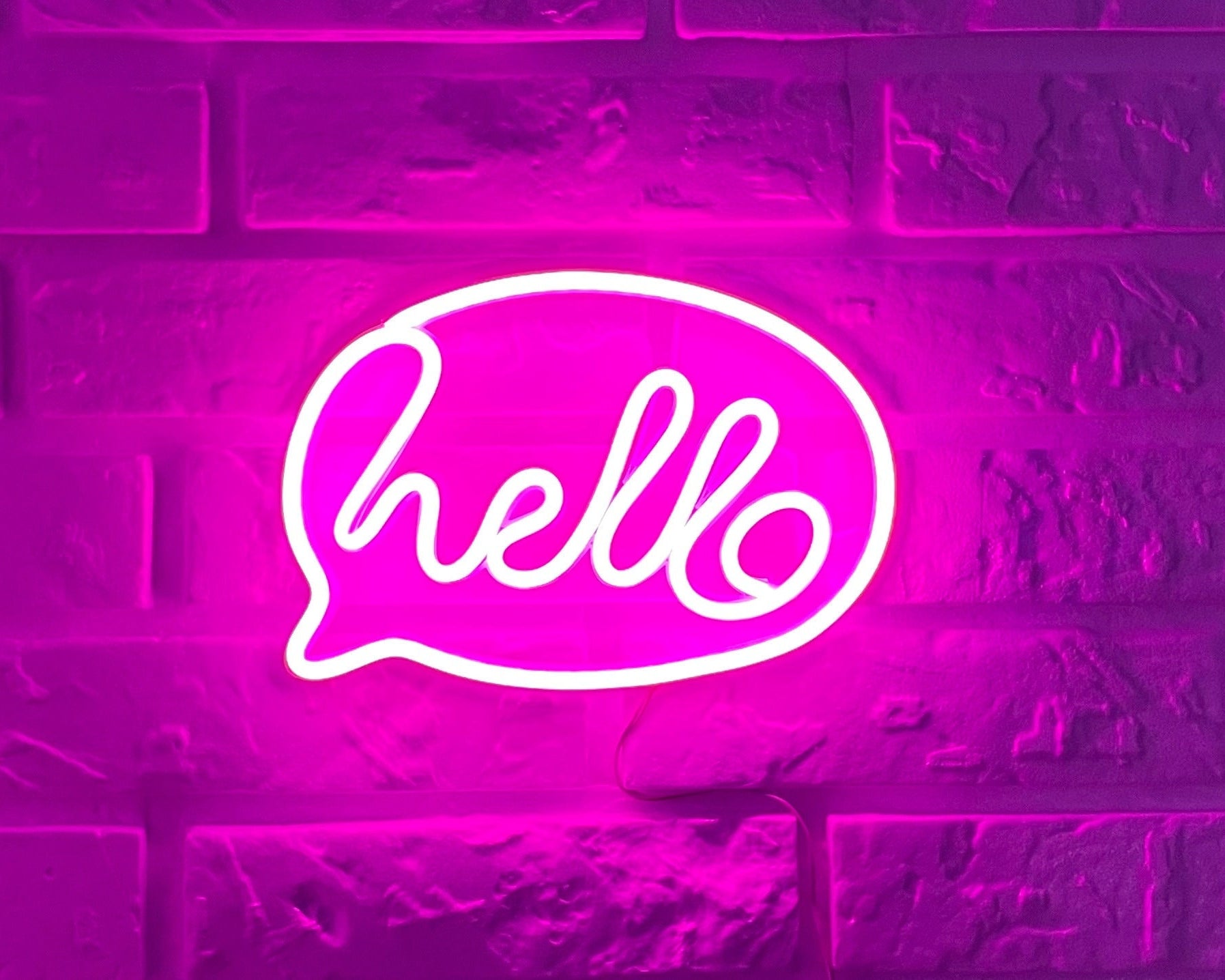 Hello neon sign - Neonon