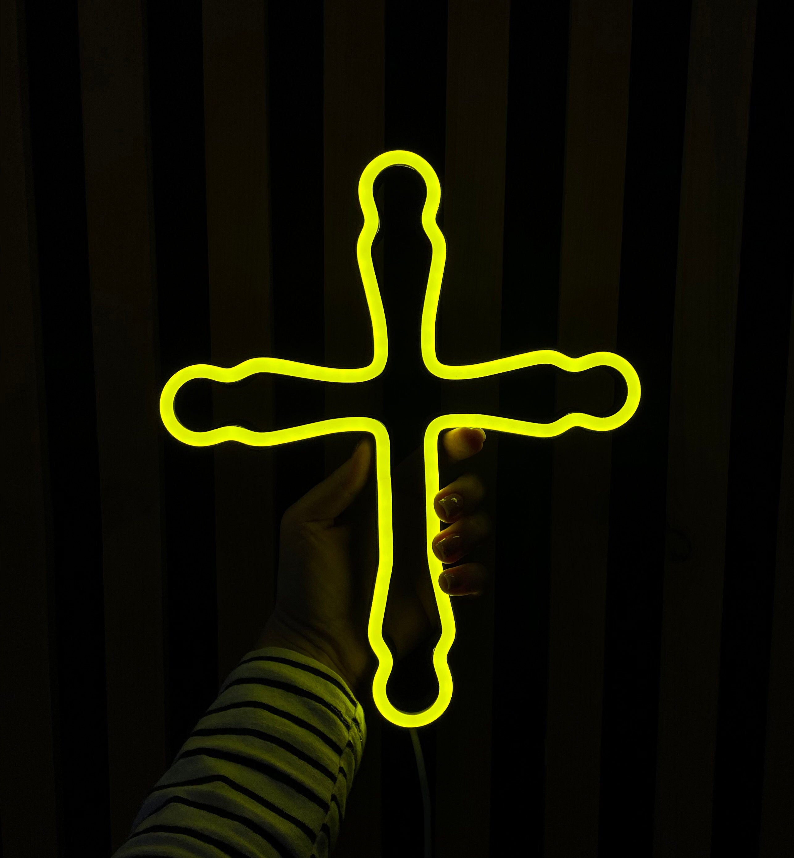 Cross Symbol religious neon sign - Neonon