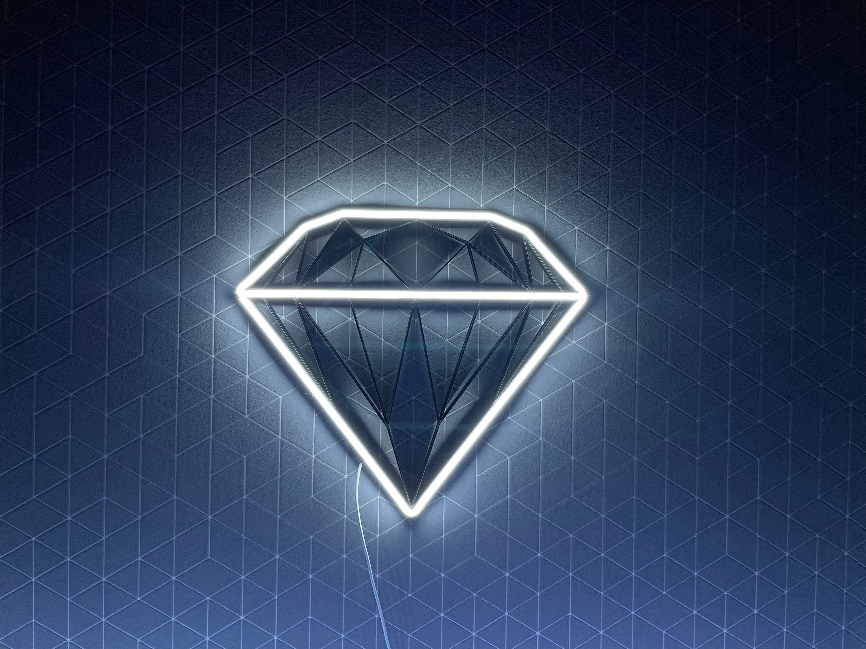 Diamond neon sign - Neonon