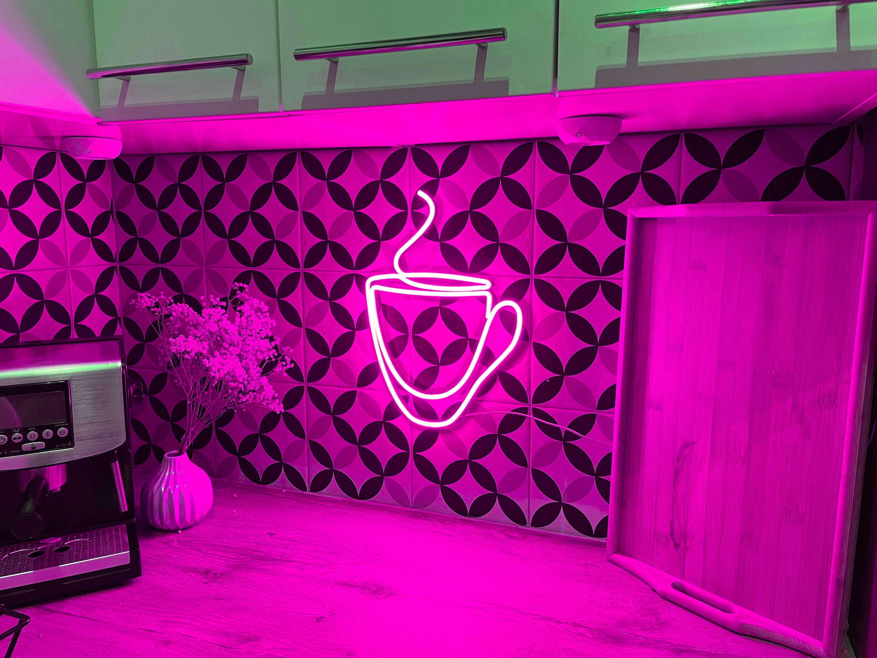 Coffee cup neon sign - Neonon