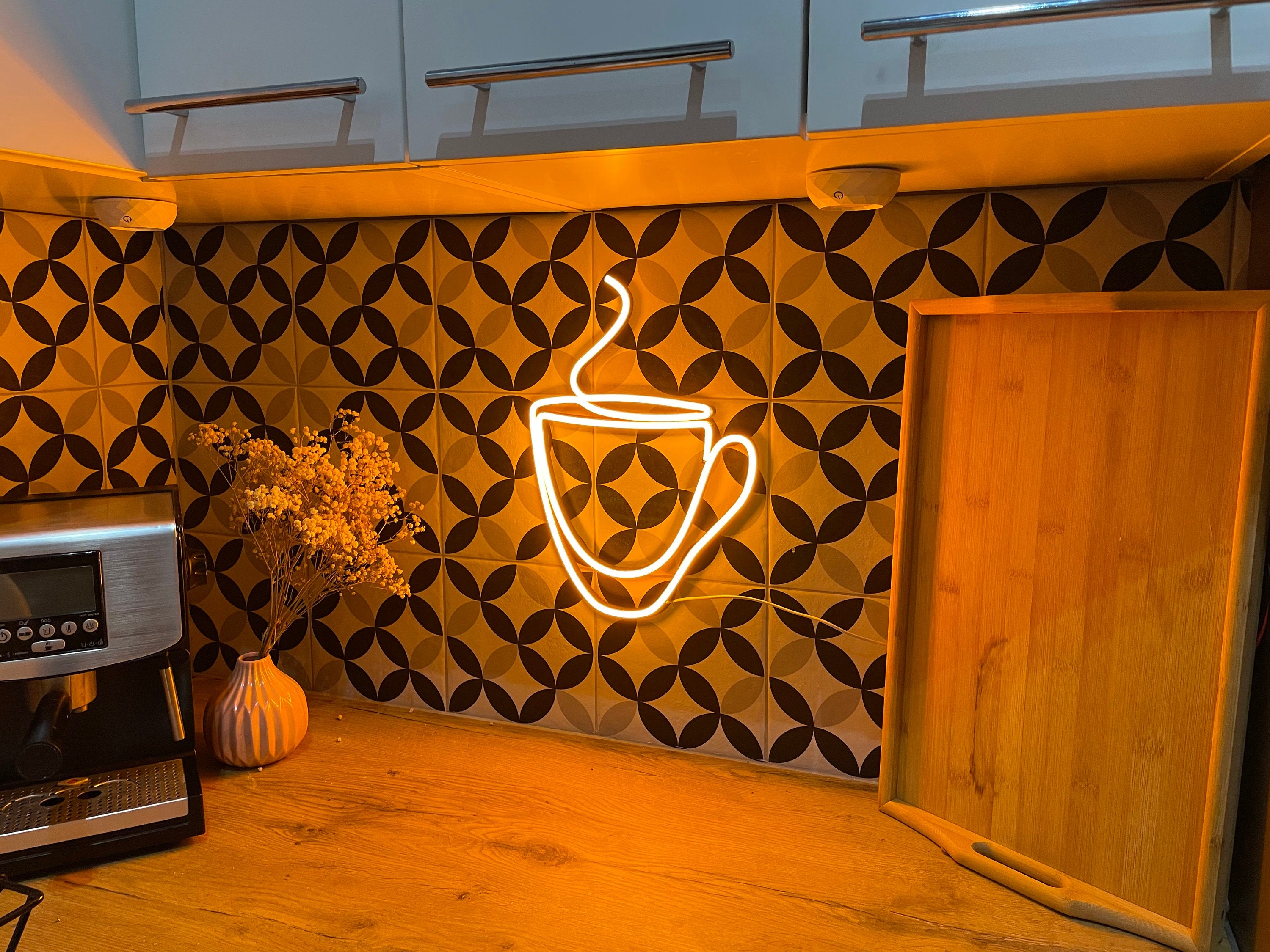 Coffee cup neon sign - Neonon