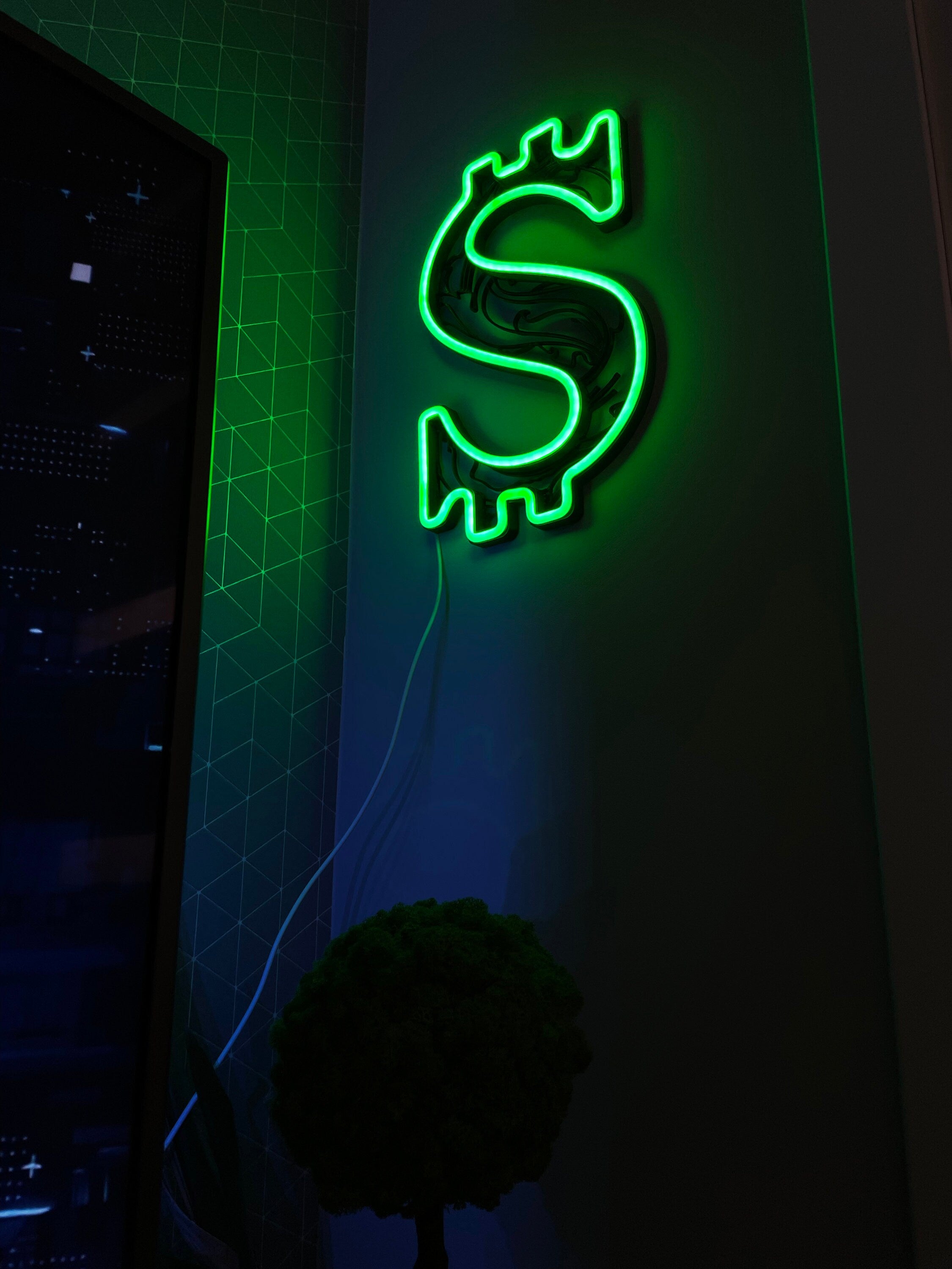 Dollar neon sign - Neonon