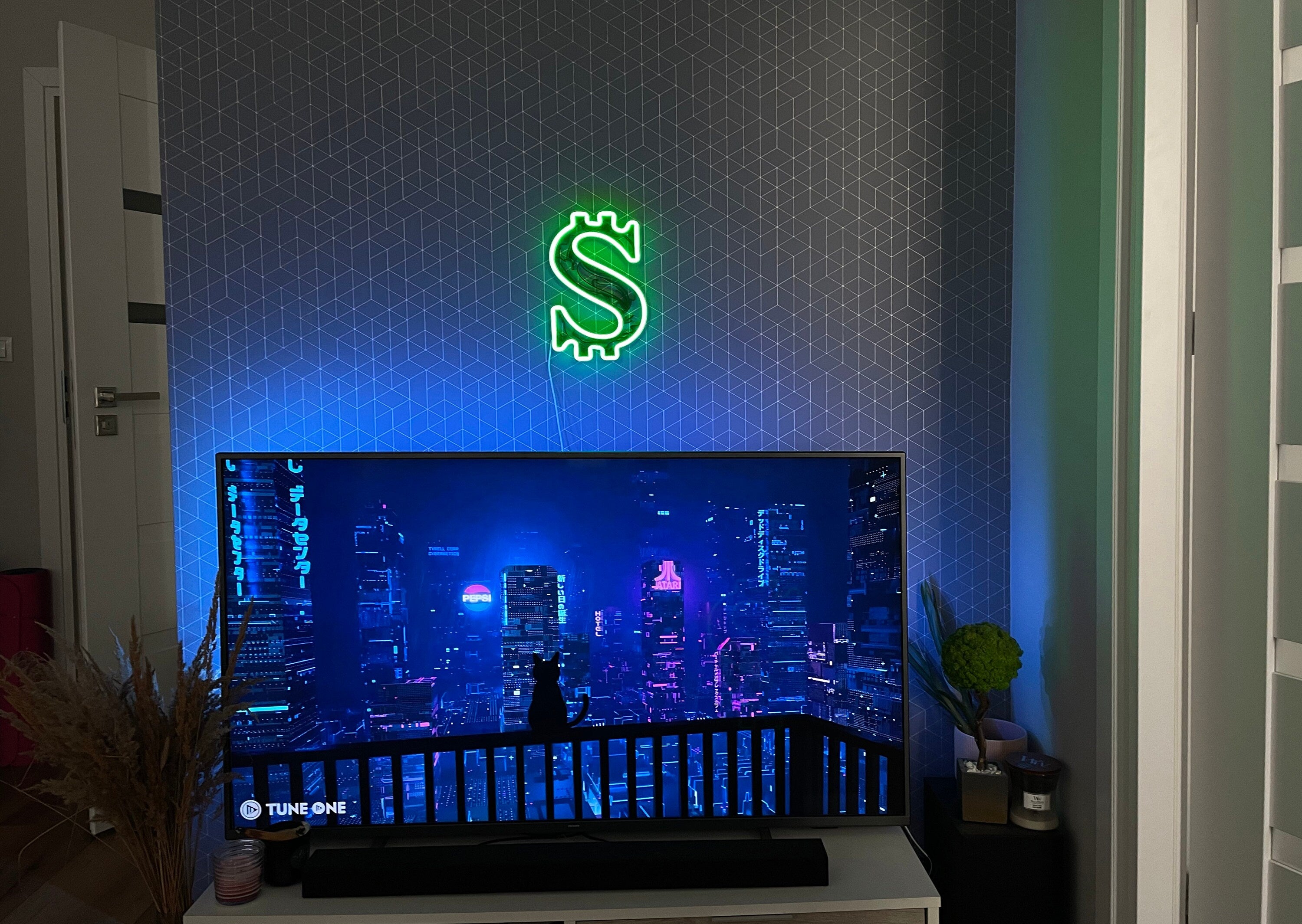 Dollar neon sign - Neonon