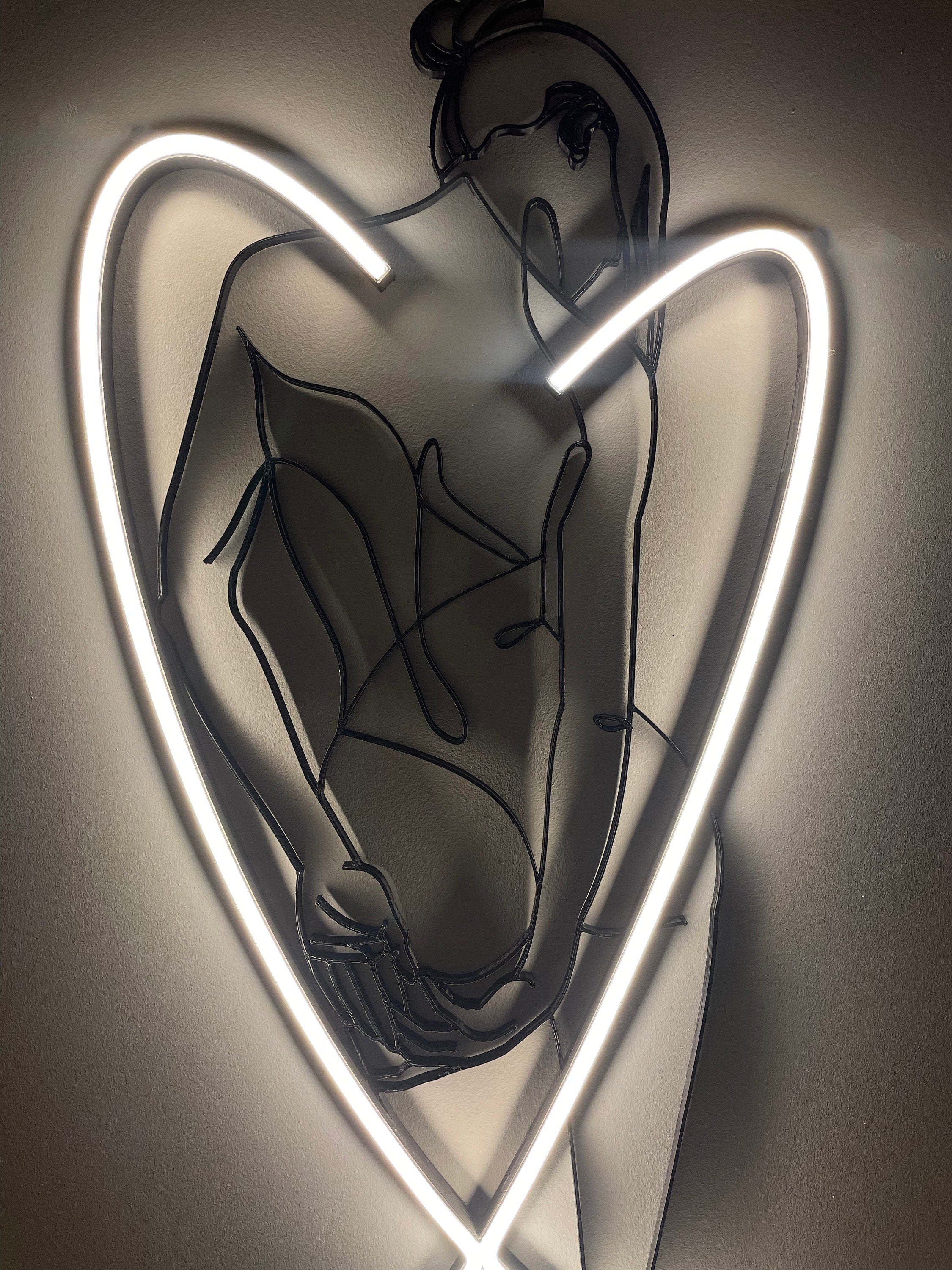 Girl neon sign - Neonon