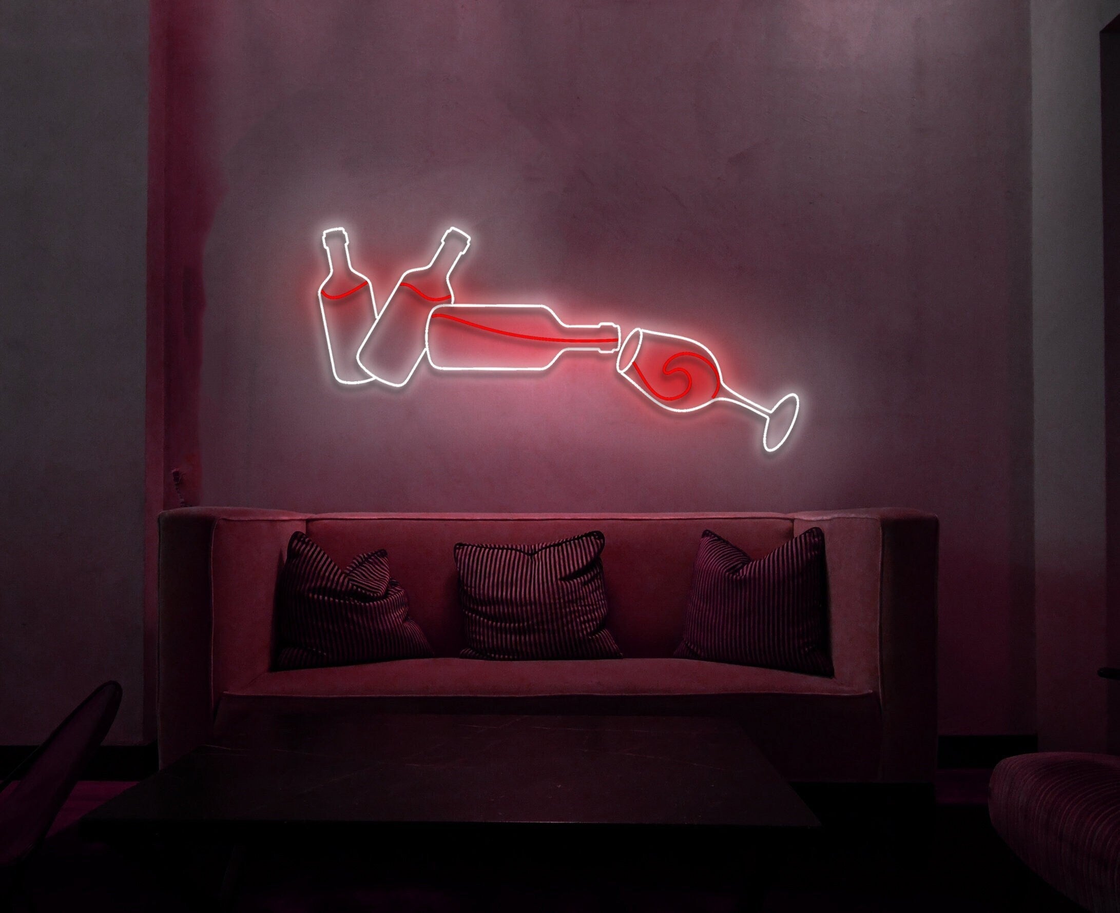 Wine Decor neon sign - Neonon