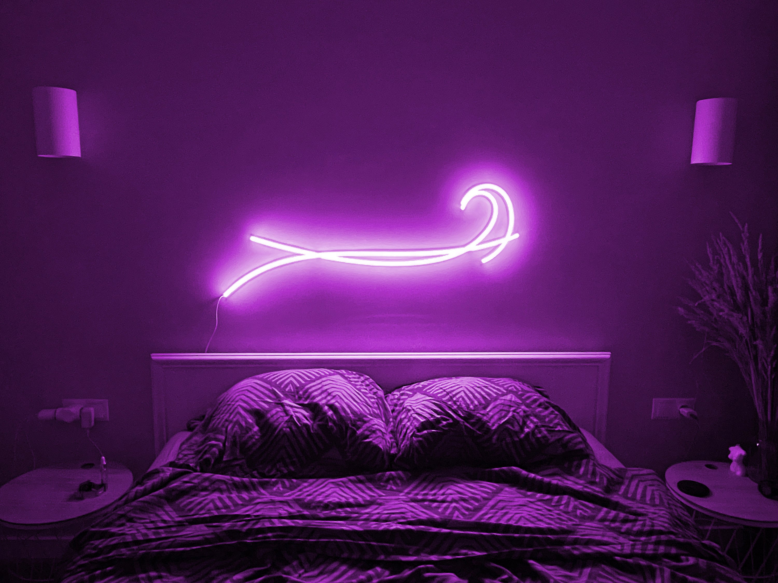 Big wave neon sign - Neonon