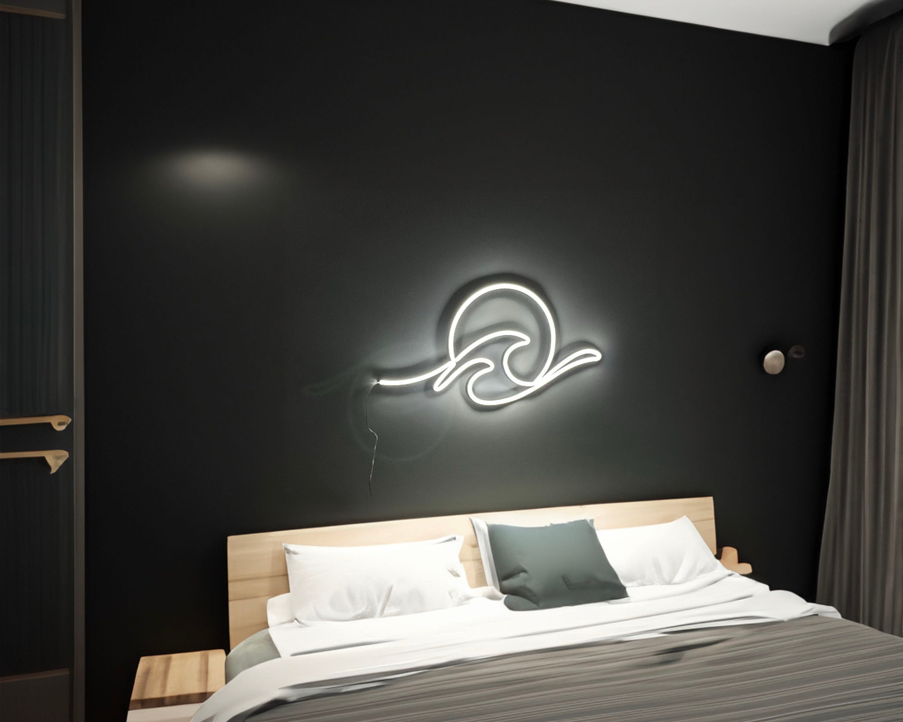 Wave neon sign - Neonon