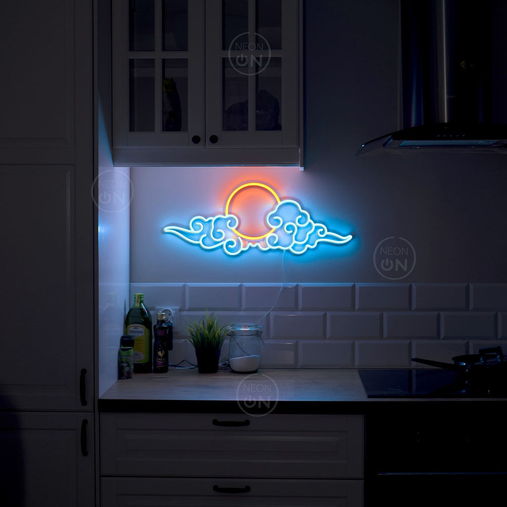 Sunset Clouds Bedroom Decor neon sign - Neonon