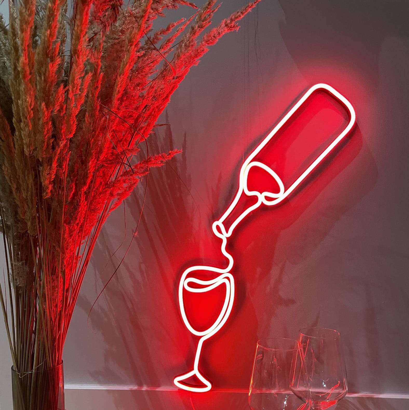 Wine Neon Art neon sign - Neonon