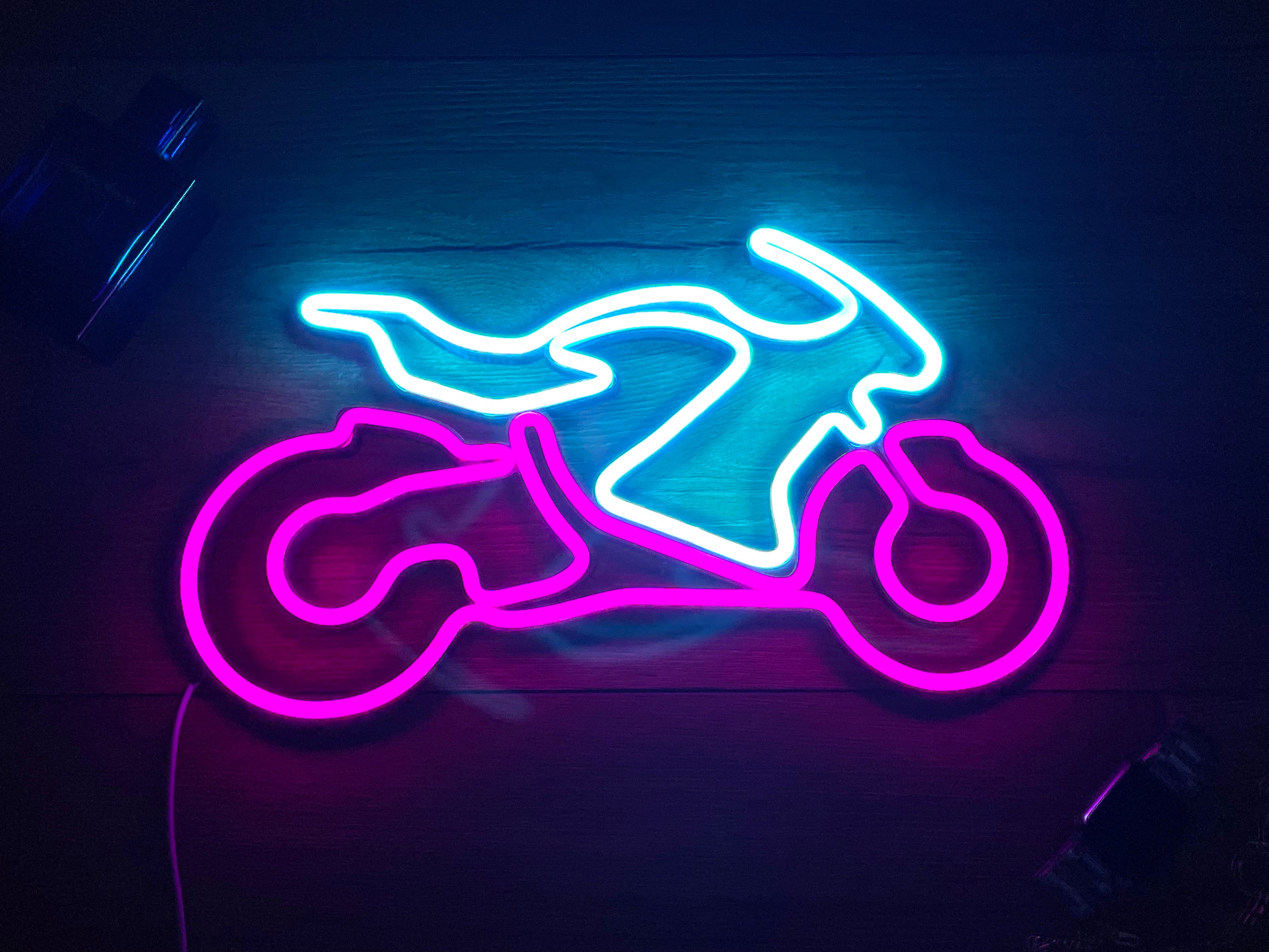 Sportbike neon sign - Neonon