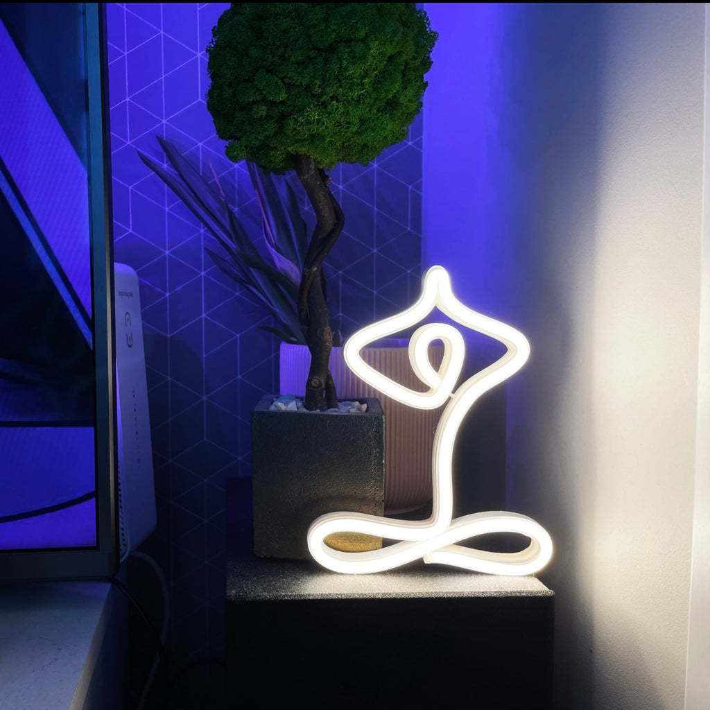 Yoga Man Neon Sign - Neonon