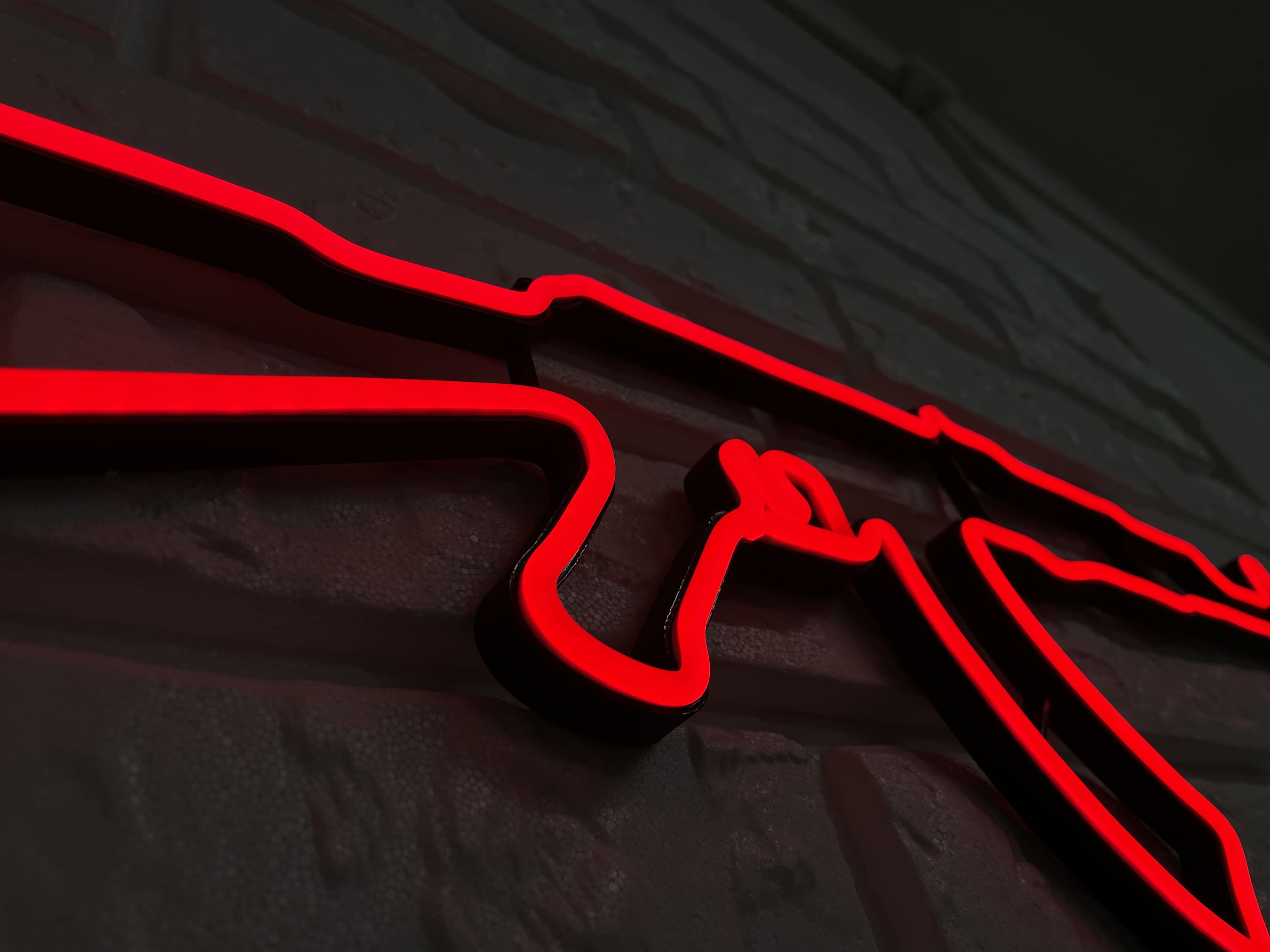 Ak 47 Rifle neon sign - Neonon