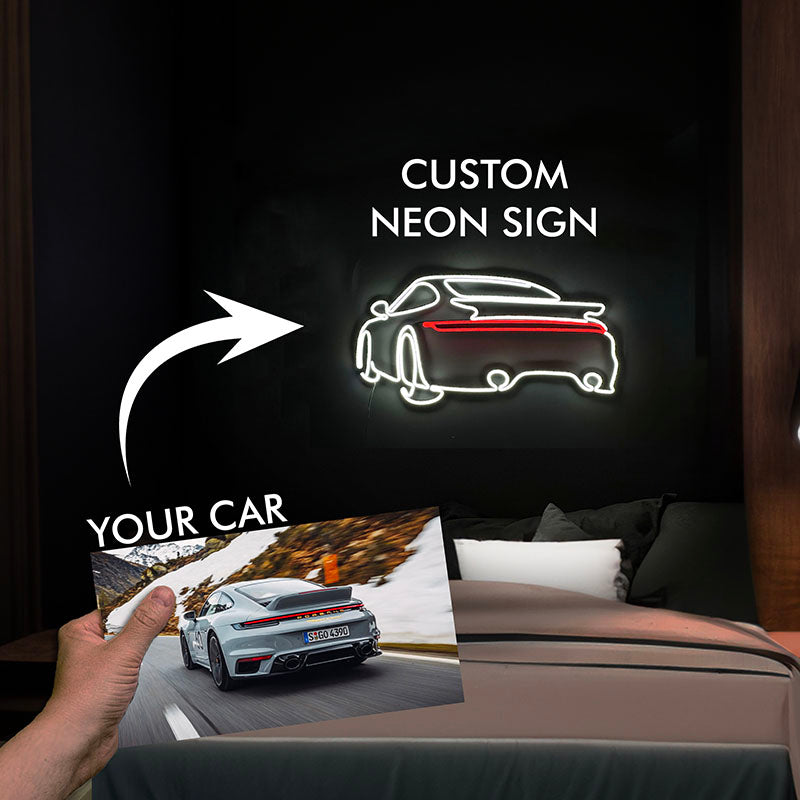 Custom car neon sign - Neonon