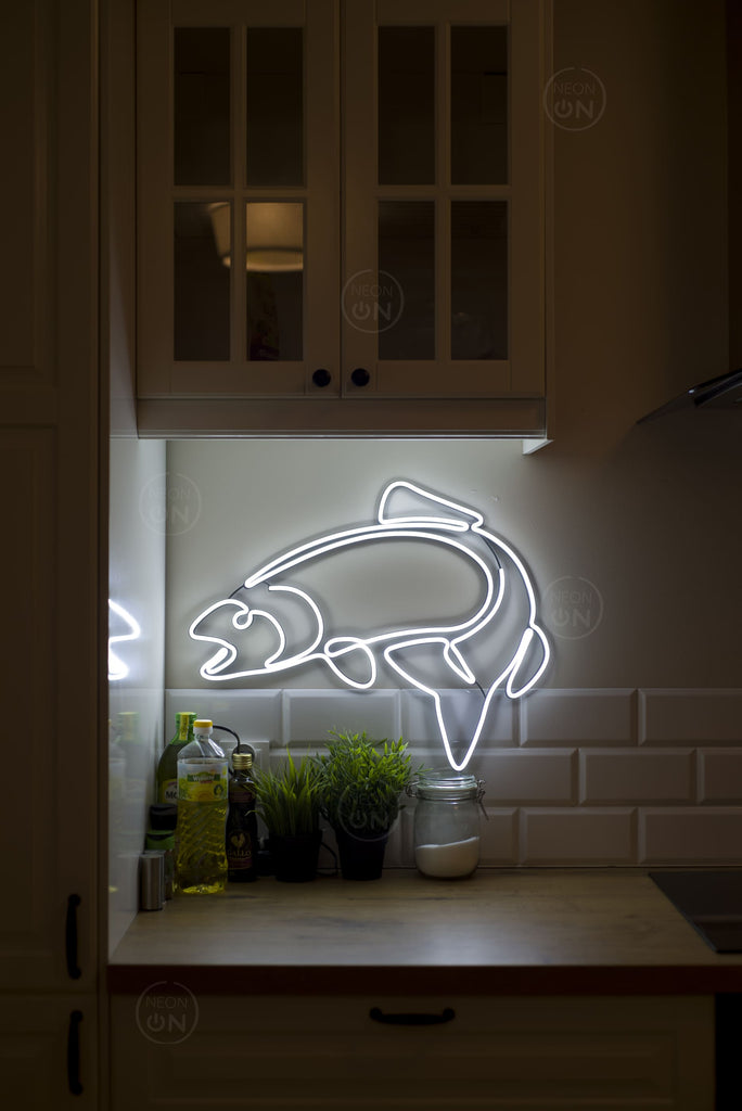 Salmon Fish neon sign - Neonon