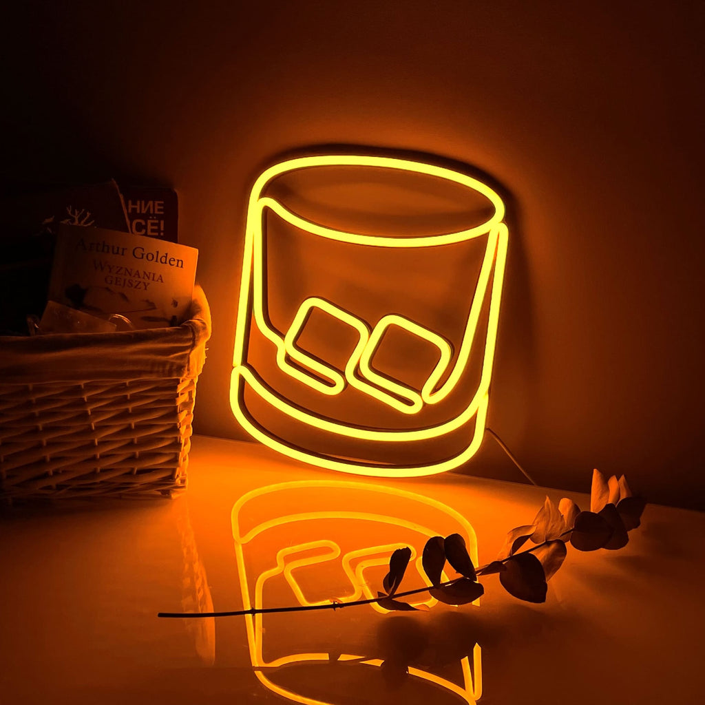 Whisky Glass neon sign - Neonon