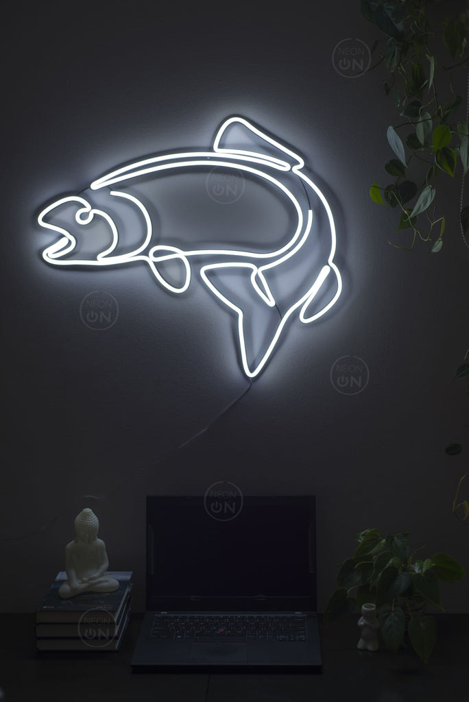 Salmon Fish neon sign - Neonon