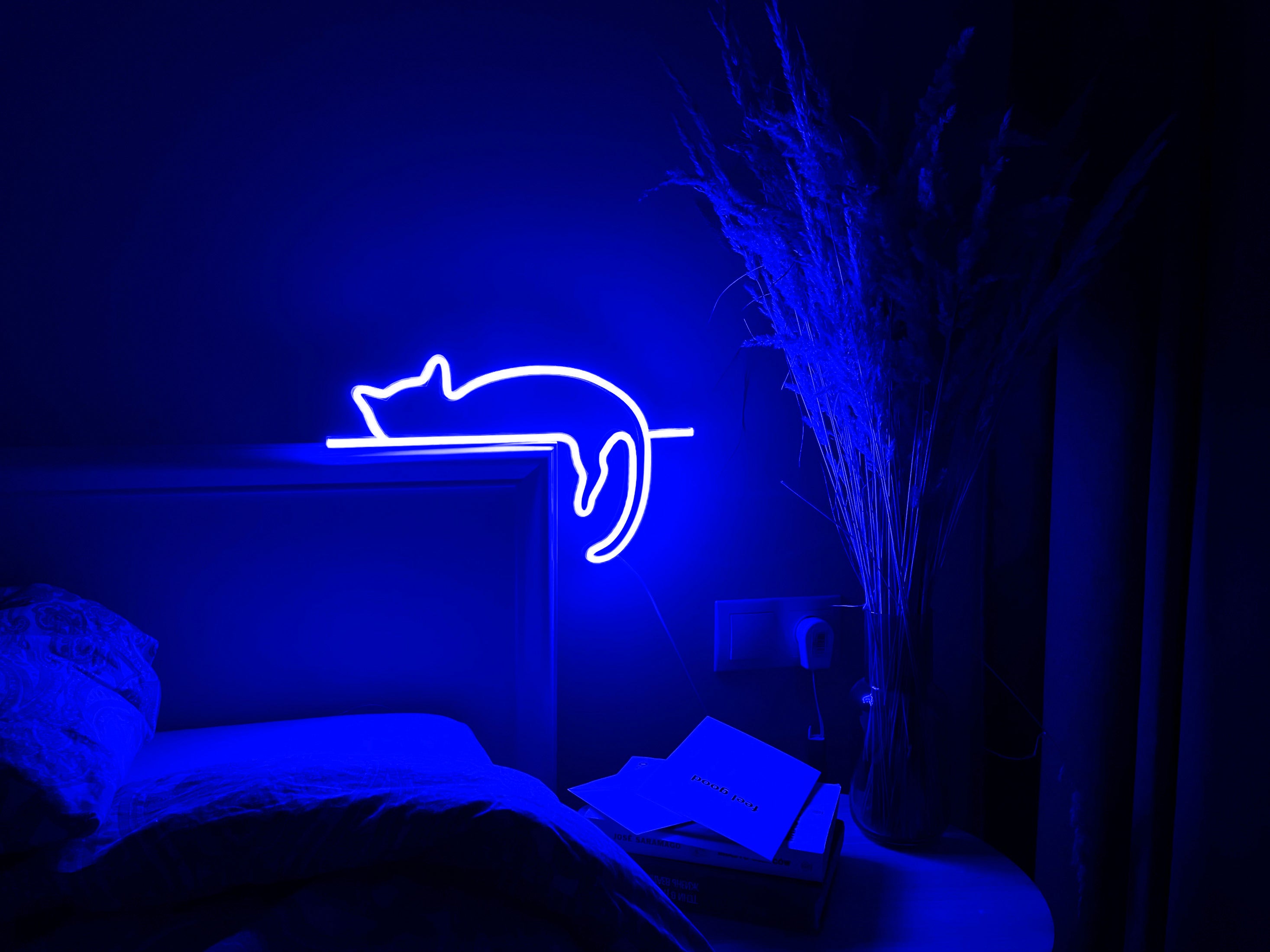 Lazy Cat neon sign - Neonon