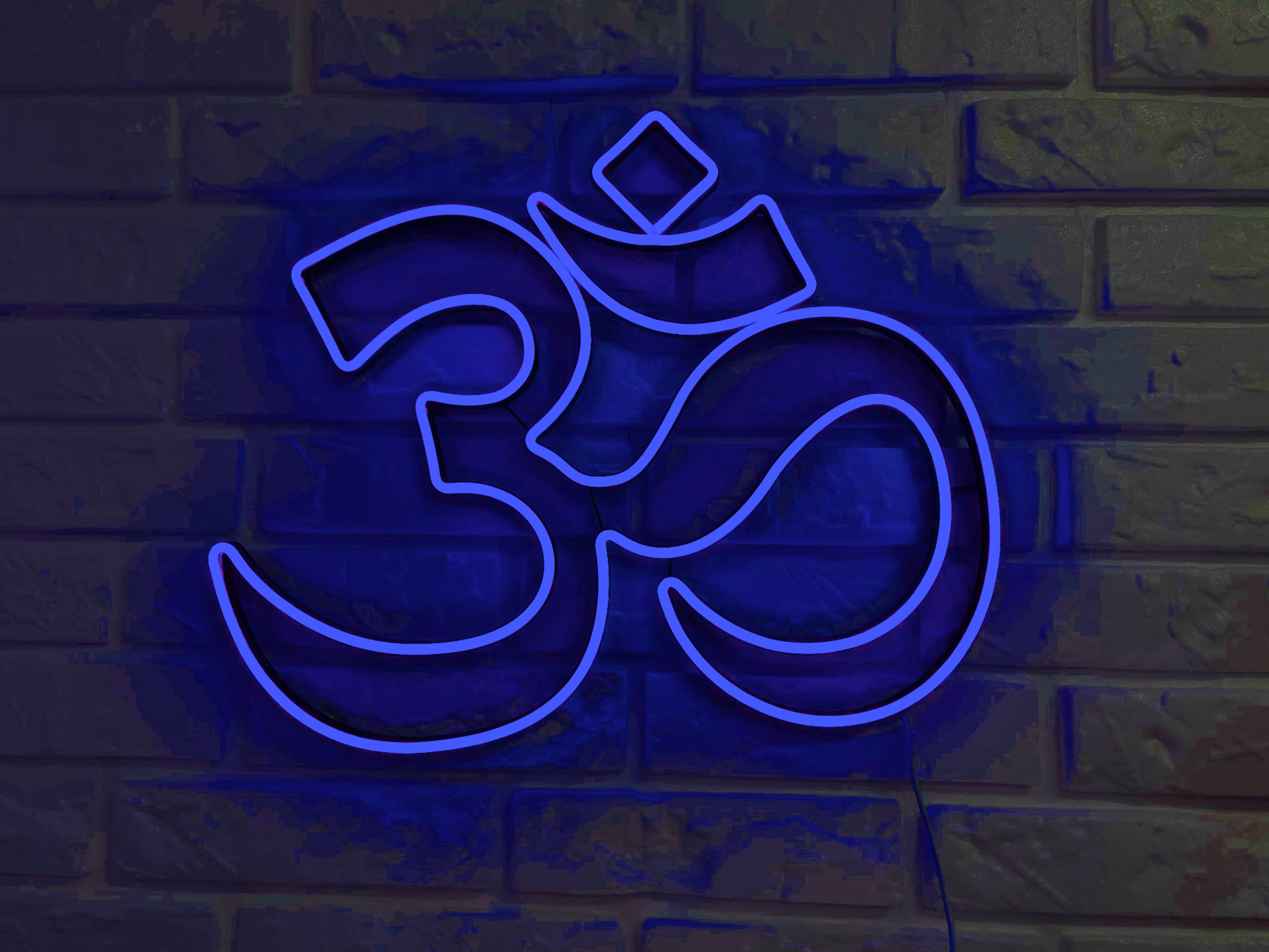 Om Symbol neon sign - Neonon